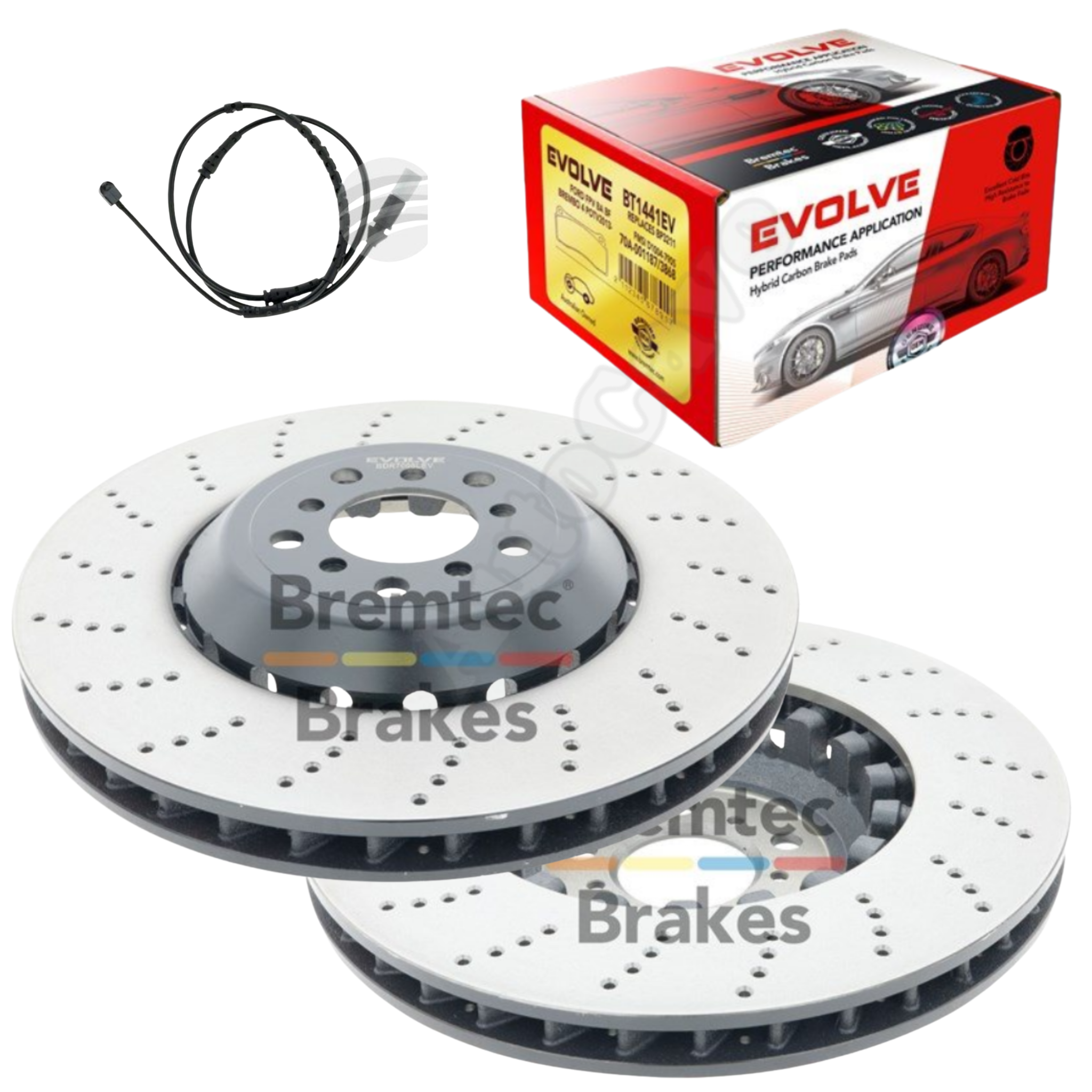 BMW M6 F12/F13 (2012+) Front Drilled Brake Package