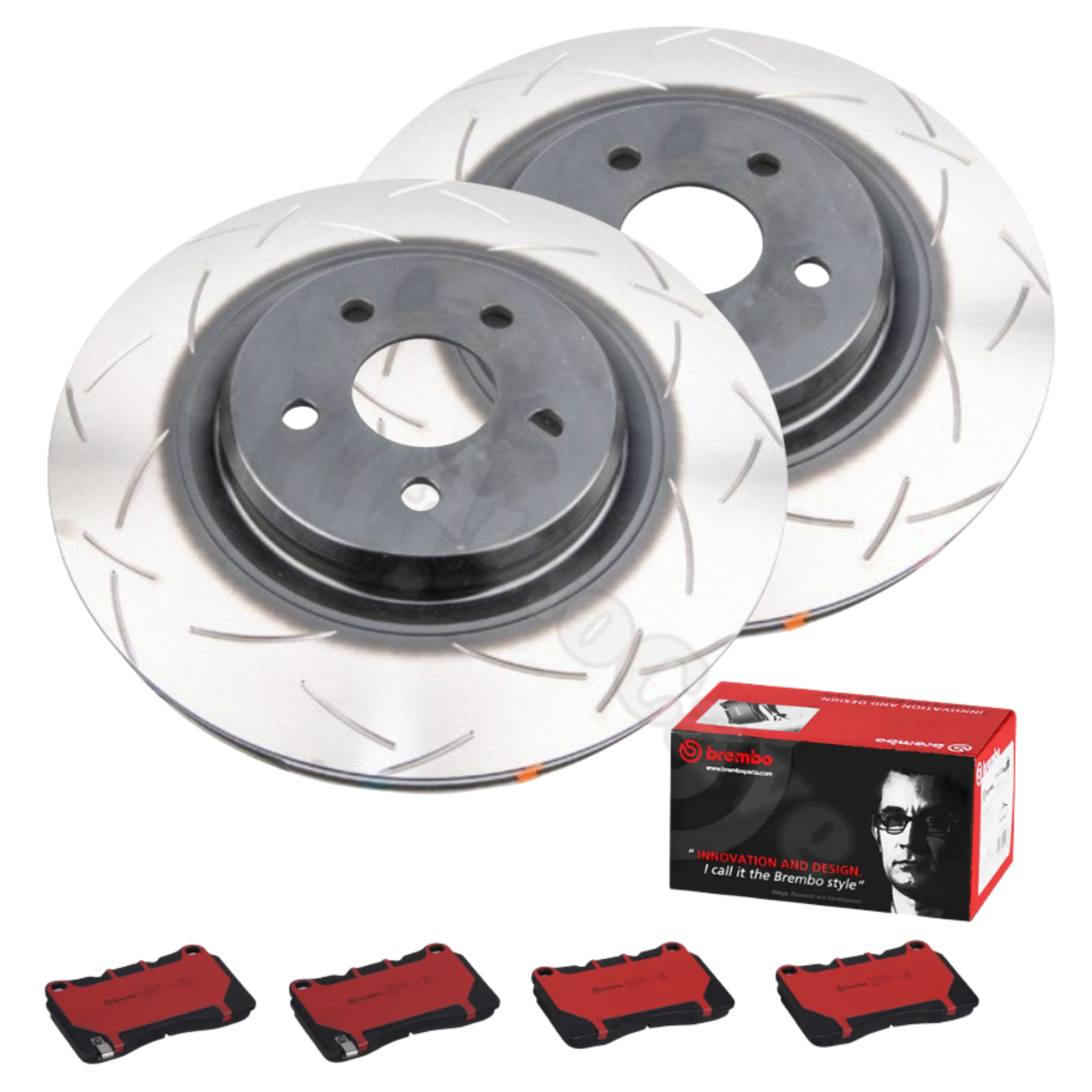 Front Slotted Brake Package HSV 365mm DBA T3 Brembo Caliper VE WM GTS Clubsport R8 Maloo Senator Grange