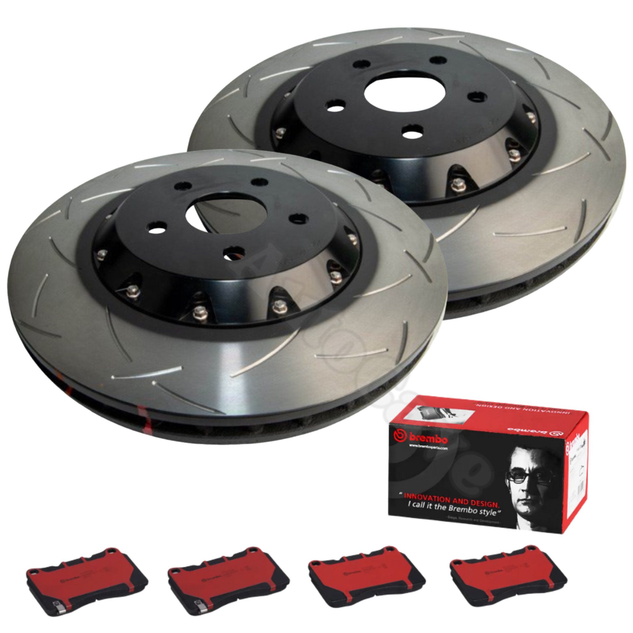 Front 2PC Slotted Brake Package HSV 365mm DBA T3 Brembo Caliper VE WM GTS Clubsport R8 Maloo Senator Grange