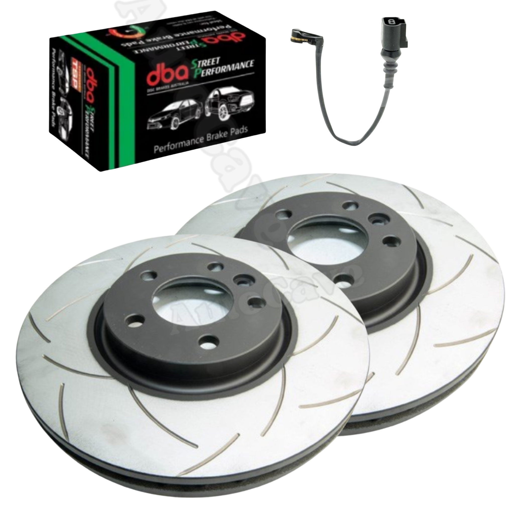 DBA Slotted Front Brake Package VW Transporter Multivan T6.1 2020+ 340mm 2E4