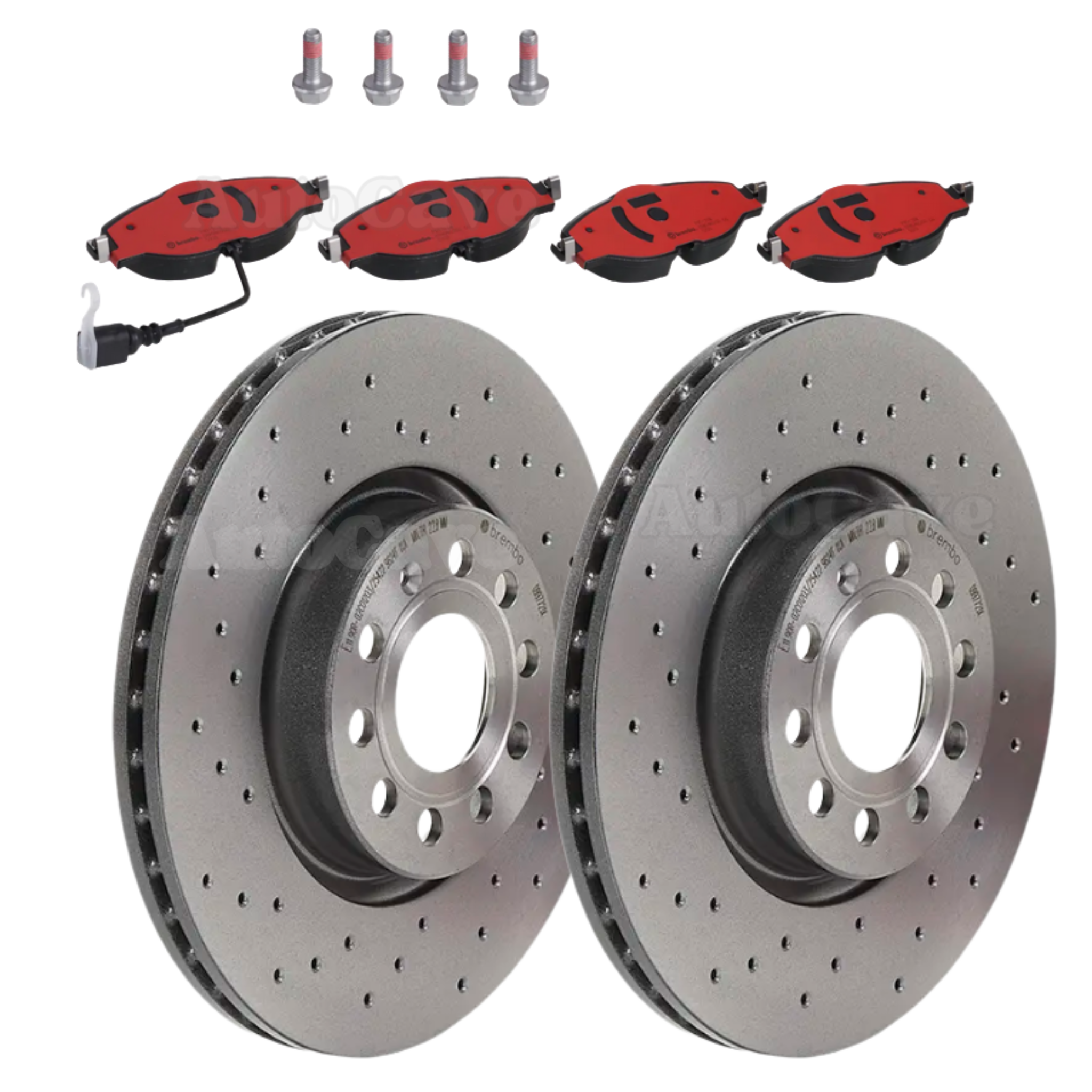 Front Brembo Drilled Brake Package 312mm Skoda