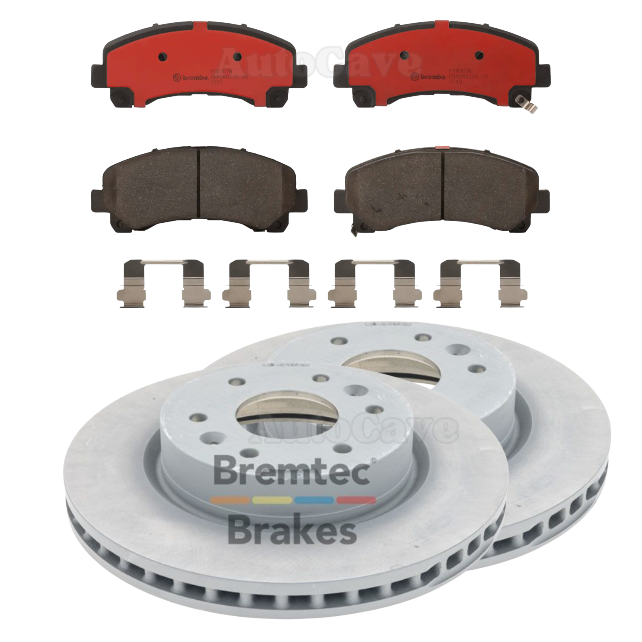 LDV T60 Front Brake Package Brembo (Vehicles With Electric Handbrake)