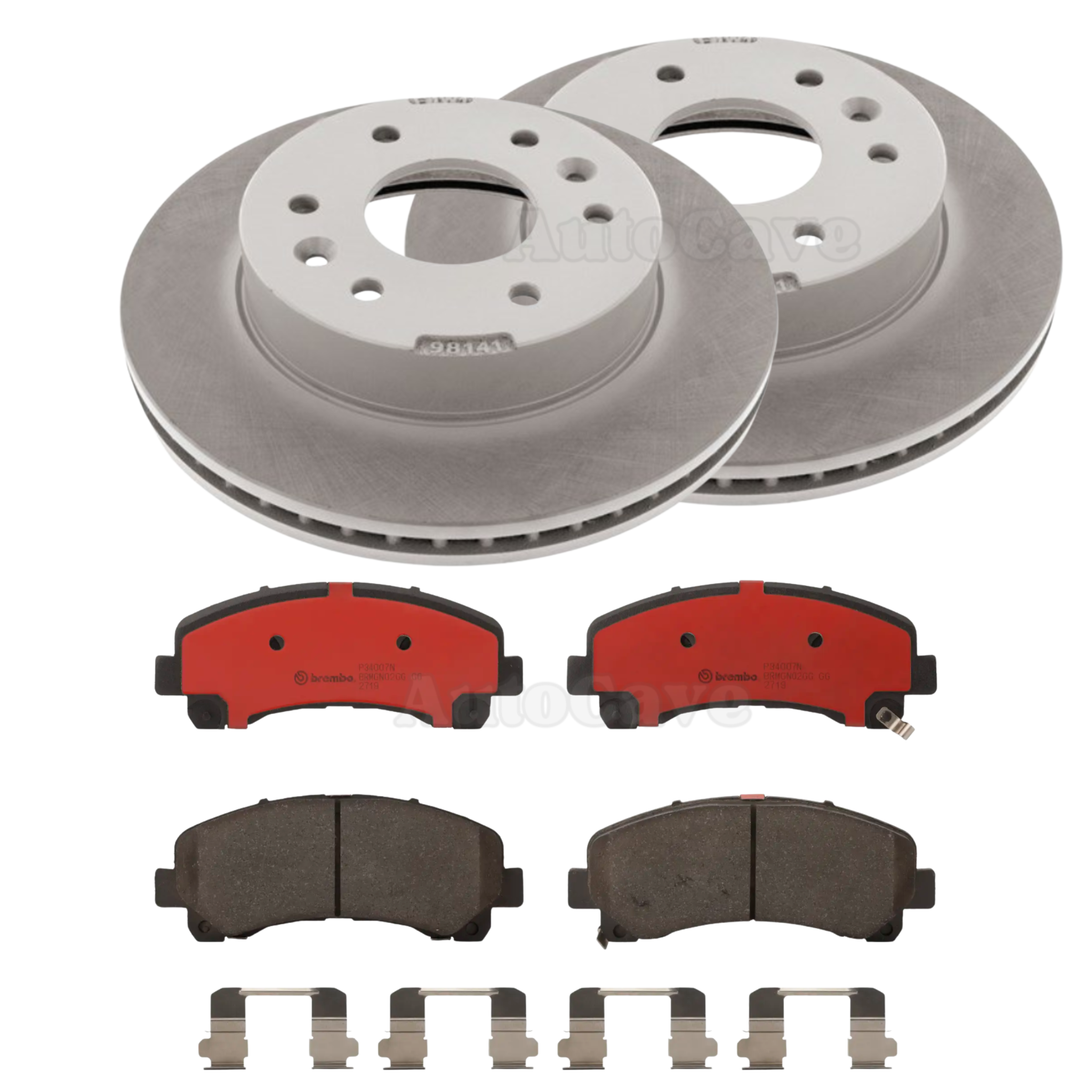 LDV T60 Front Brake Package Brembo (Vehicles With Mechanical Handbrake)