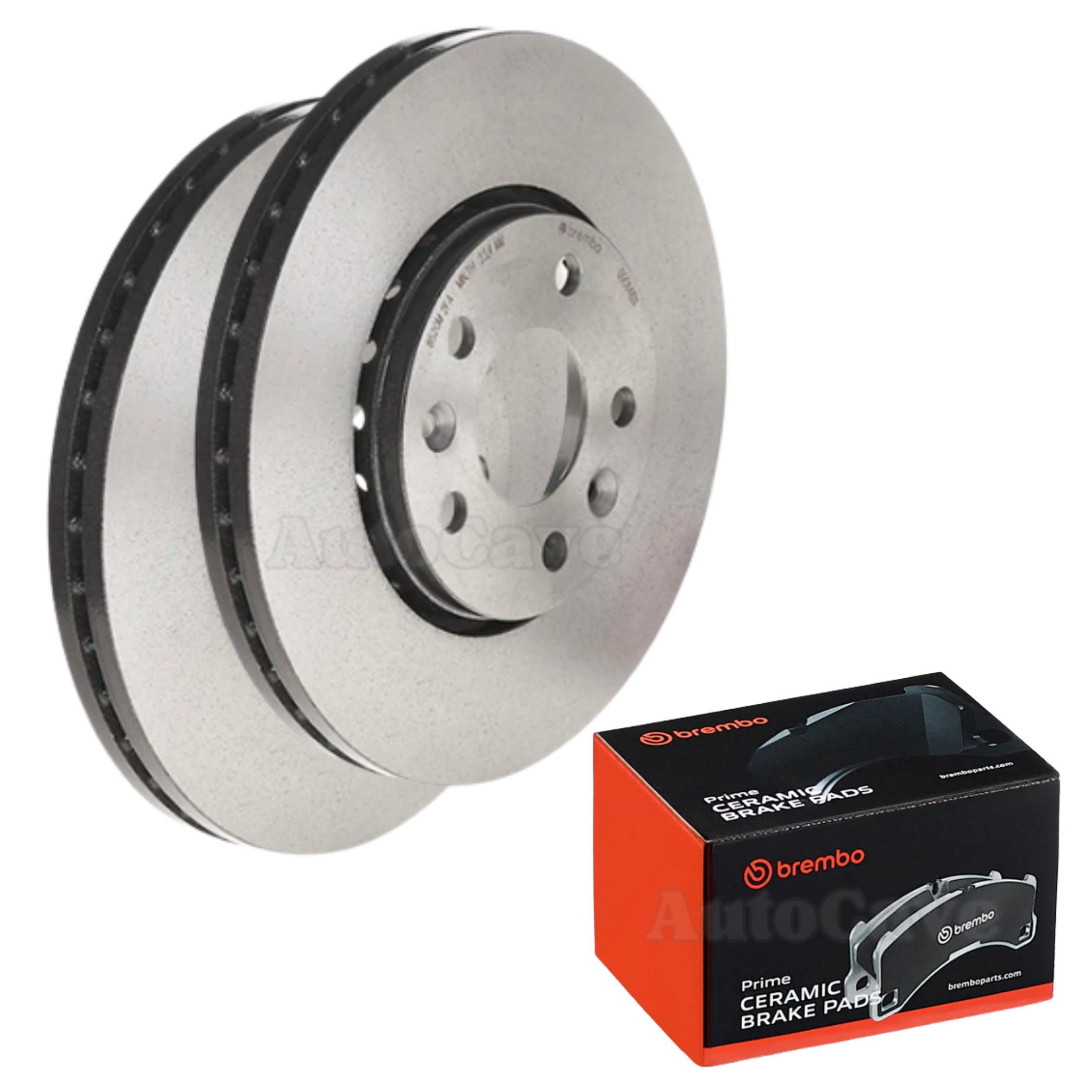 Renault Trafic X82 front brake kit - Brembo rotors and ceramic pads