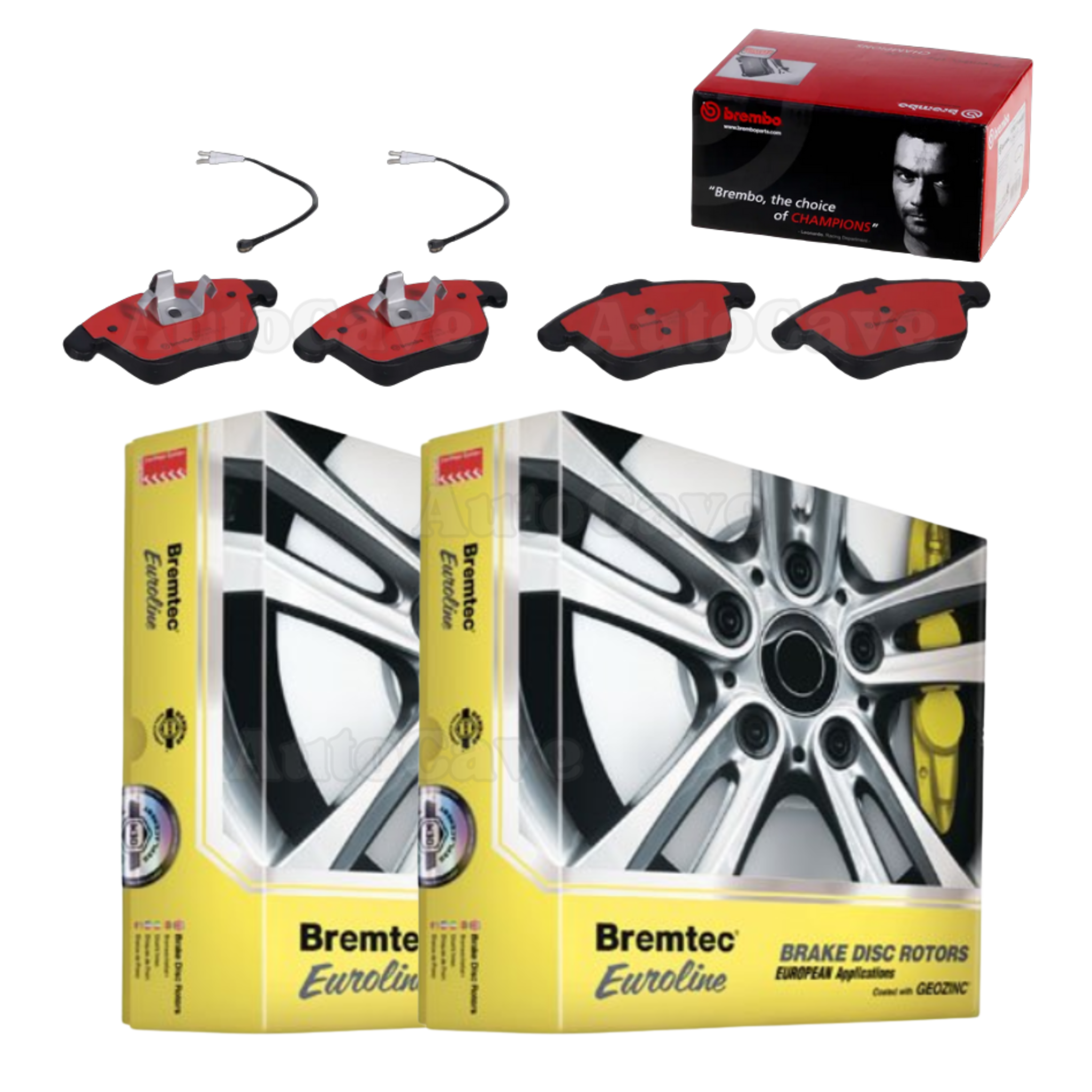 Front Brembo Brake Package Jaguar XF XJ8 XK 02-15 326mm