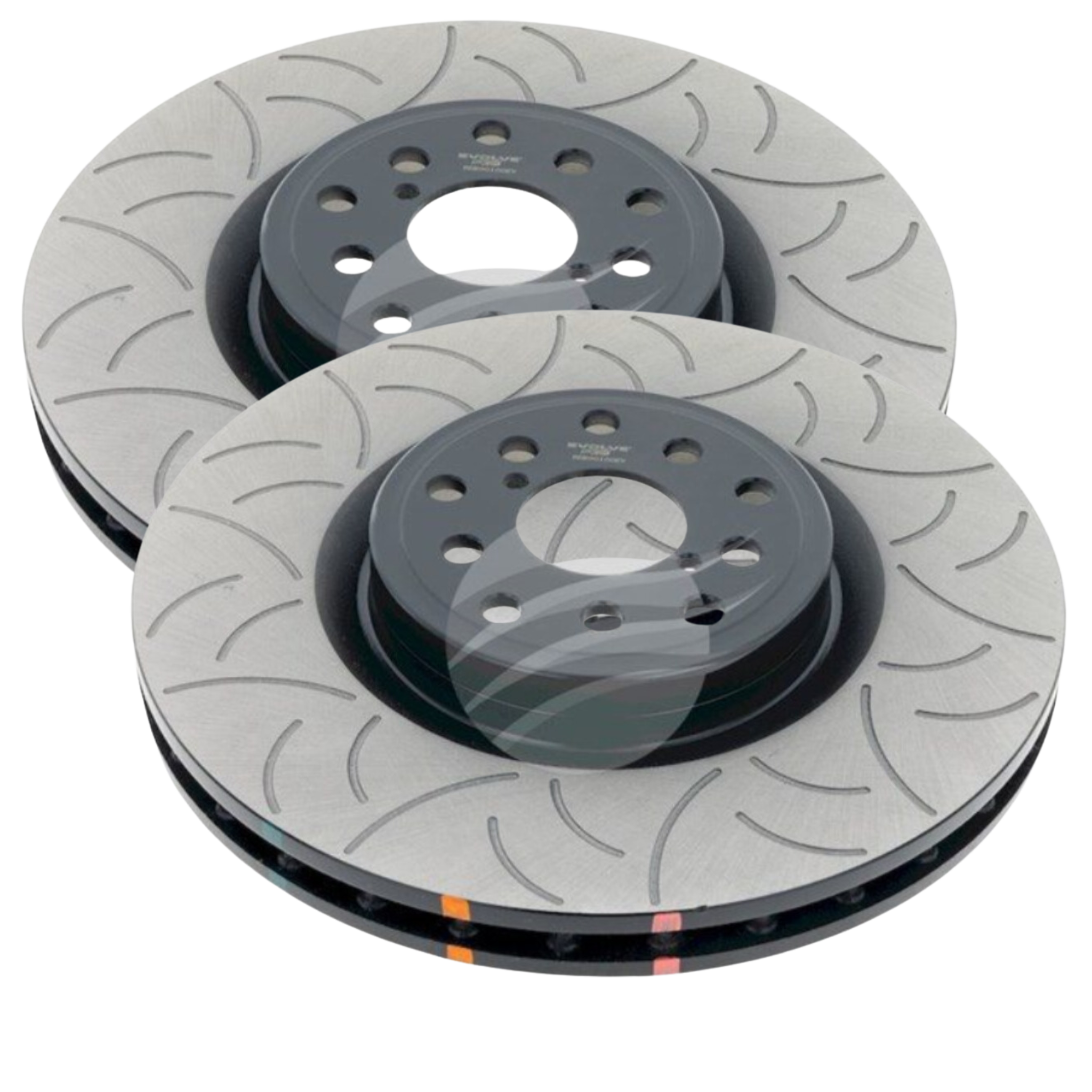 Pair Front Slotted Brake Disc Rotors Subaru WRX STI 86 BRZ Multi-PCD 326mm