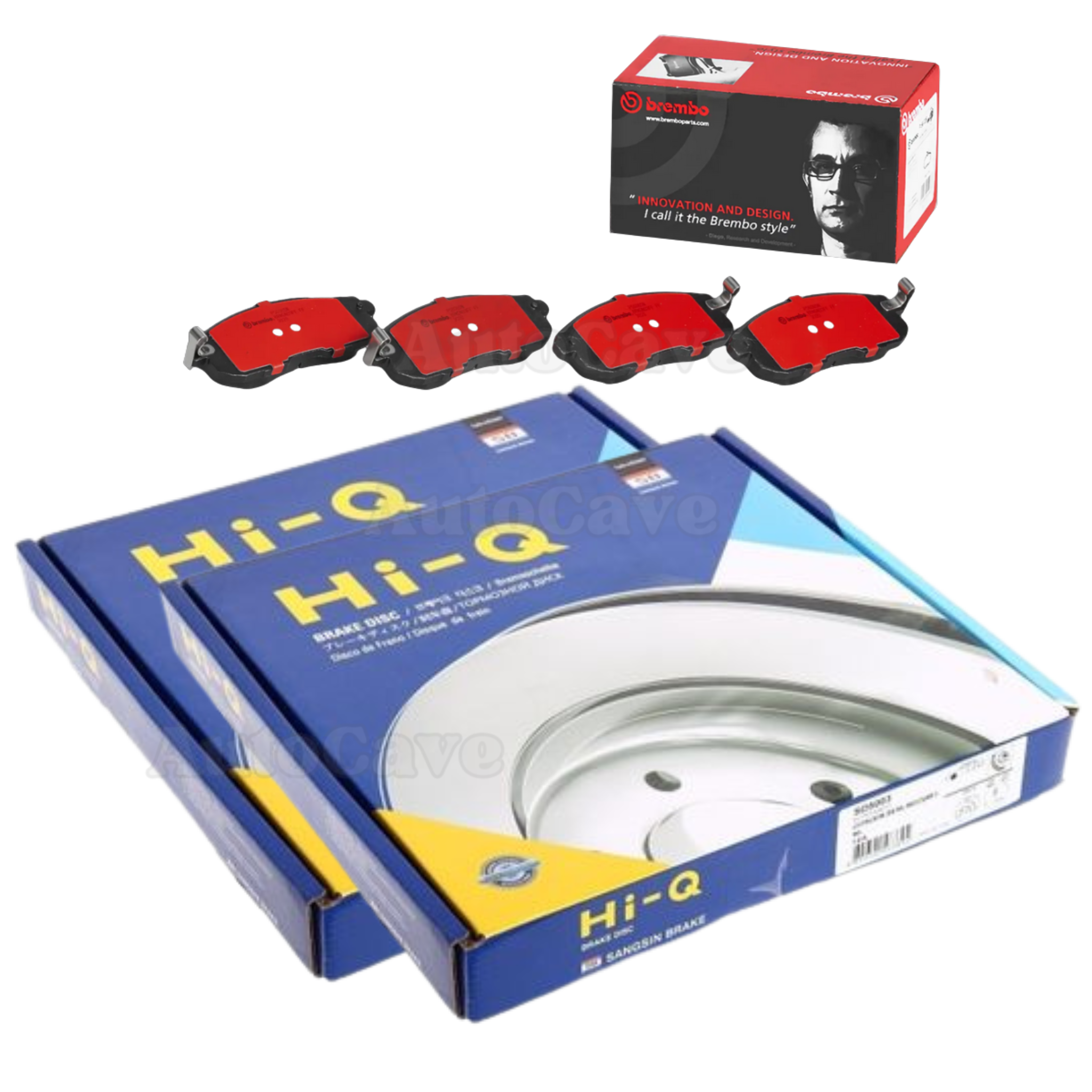 Budget Front Brake Package Nissan 350Z Touring Stagea M35 NM35 296mm