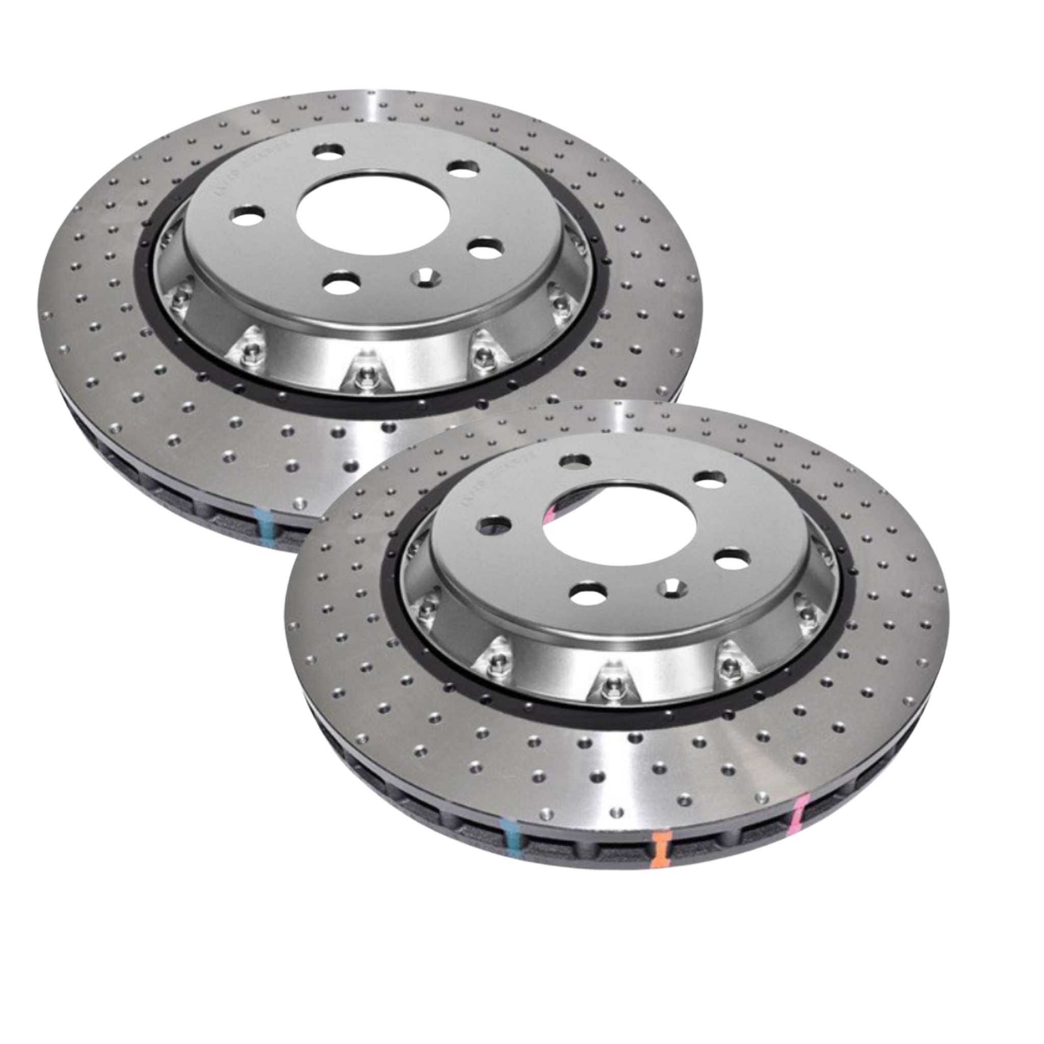 Audi RS3 8V Sedan 2017-2021 DBA 5000 Series 2 Piece Drilled Rotors Pair DBA53004SLVXD