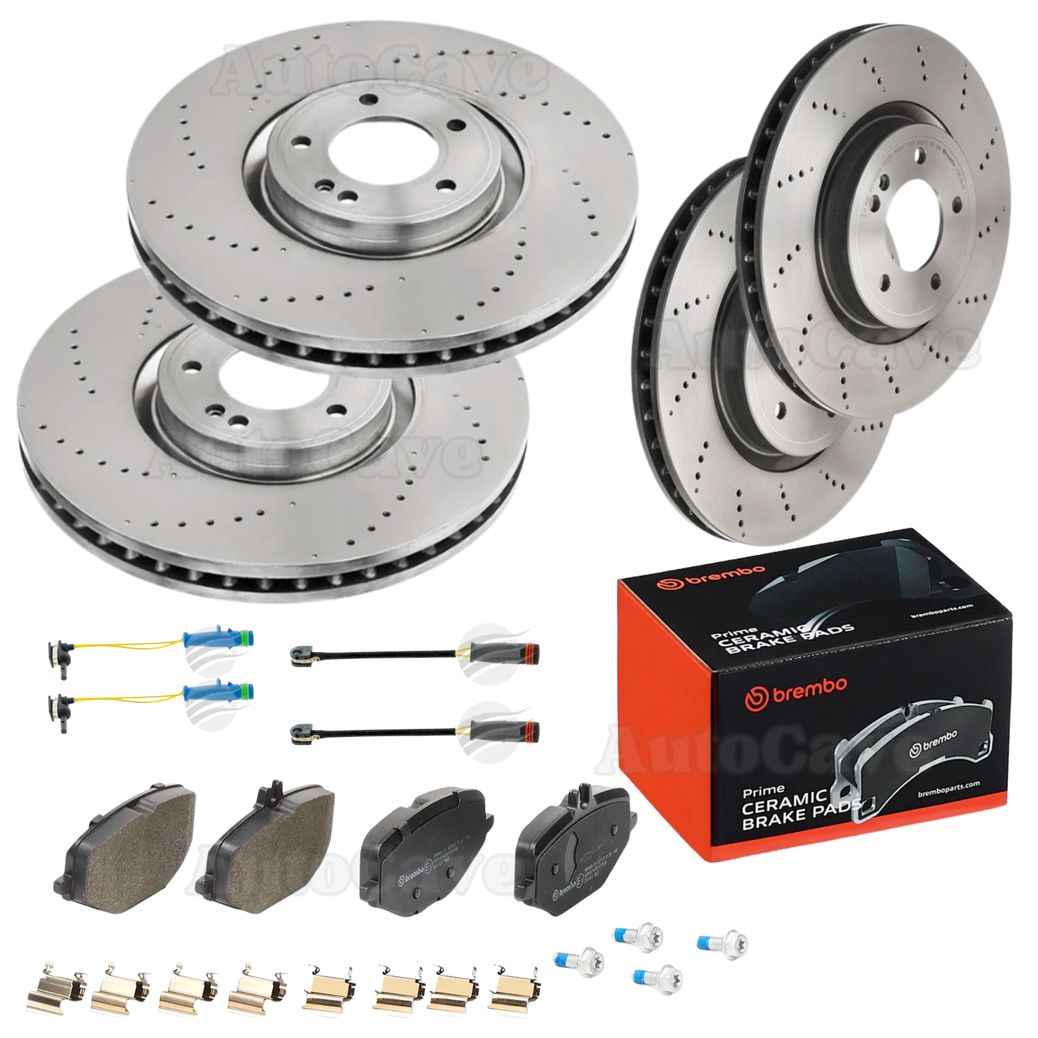 Mercedes-Benz G63 4.0L Front+Rear Brembo Brake Package 2018-2025