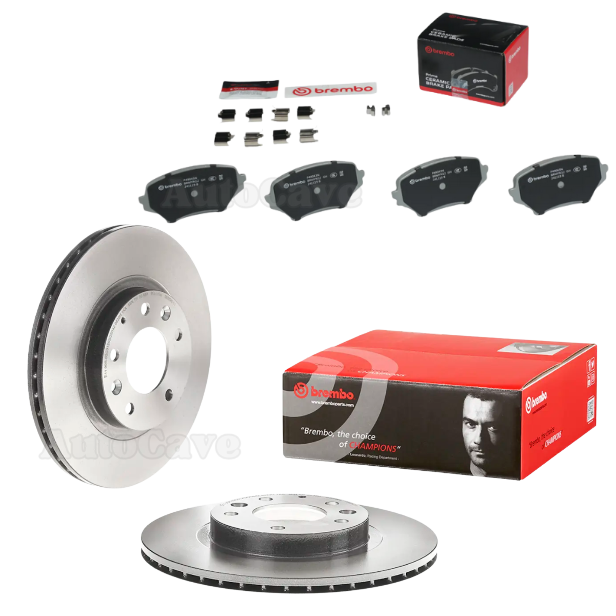 Mazda MX-5 NC front brake kit - Brembo rotors and ceramic pads