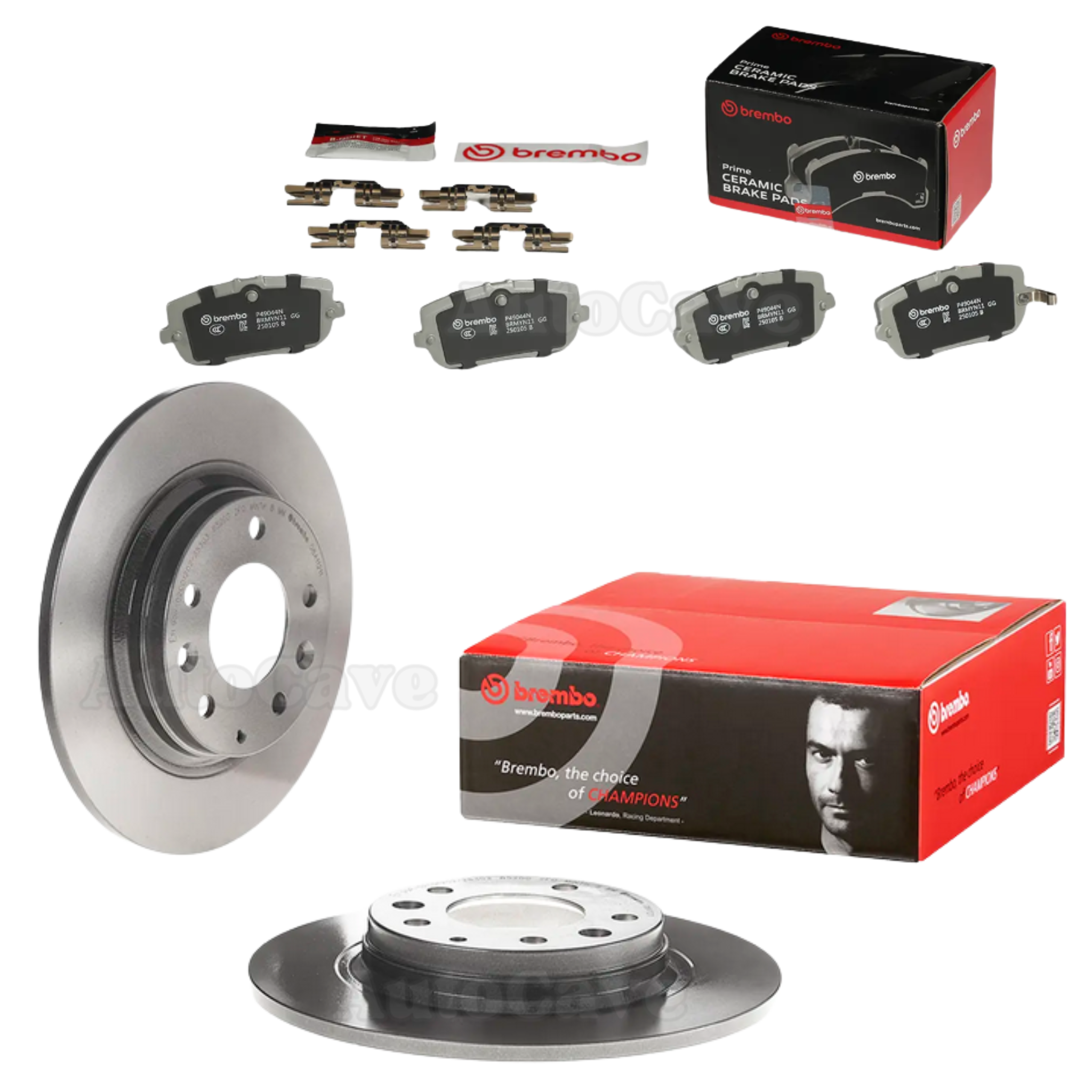 Mazda MX-5 NC rear brake kit - Brembo rotors and ceramic pads