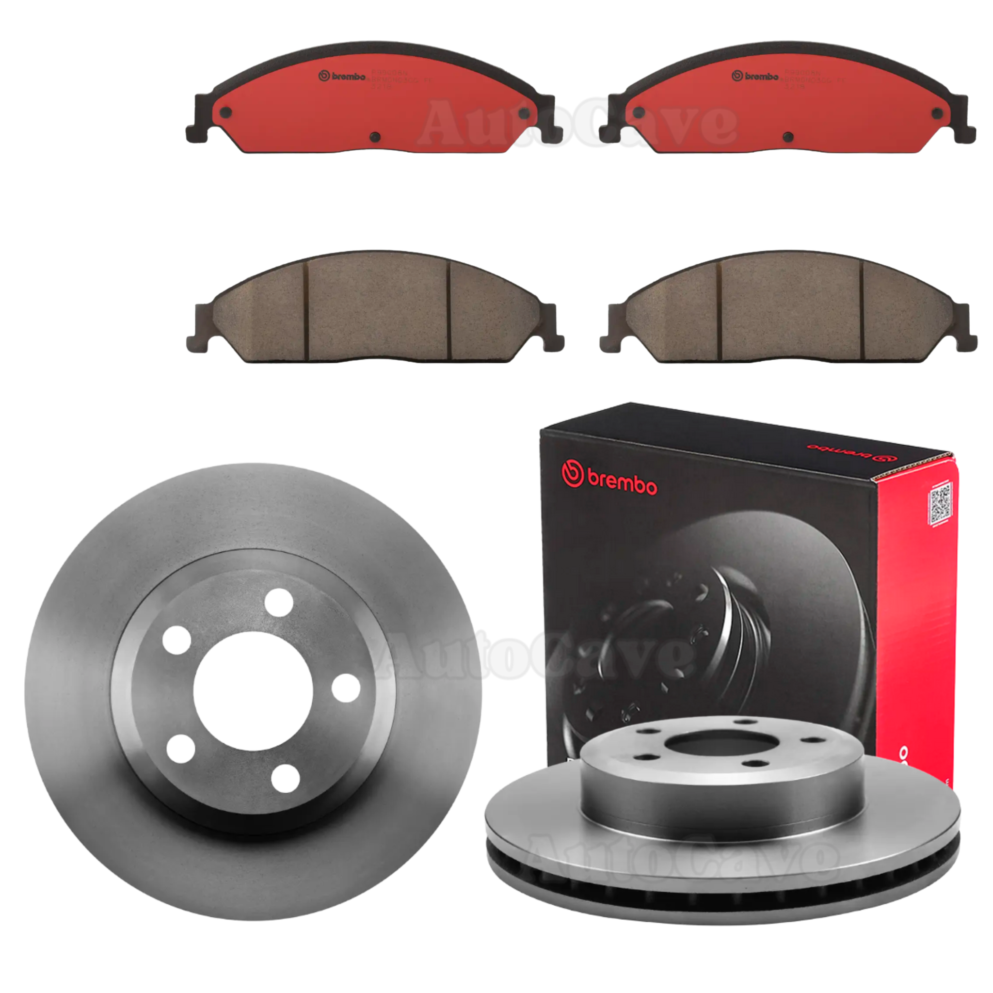 Front Brembo Brake Package Ford Falcon BA BF FG FGX 298mm Standard Caliper