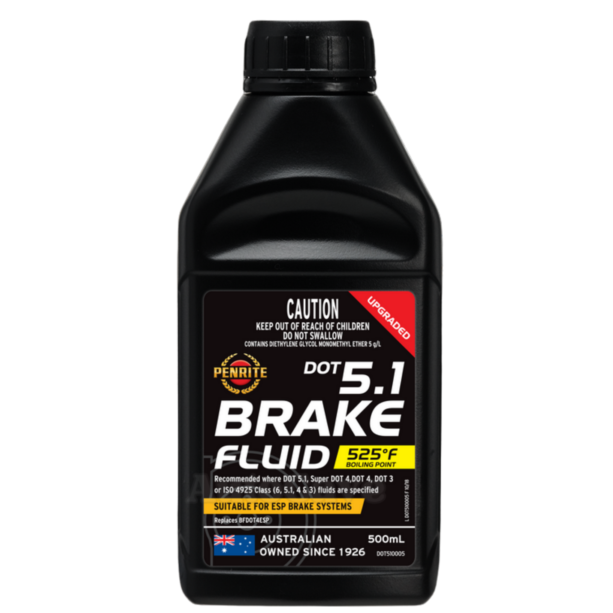 Brake Fluid DOT5.1 Penrite 500ml DOT510005