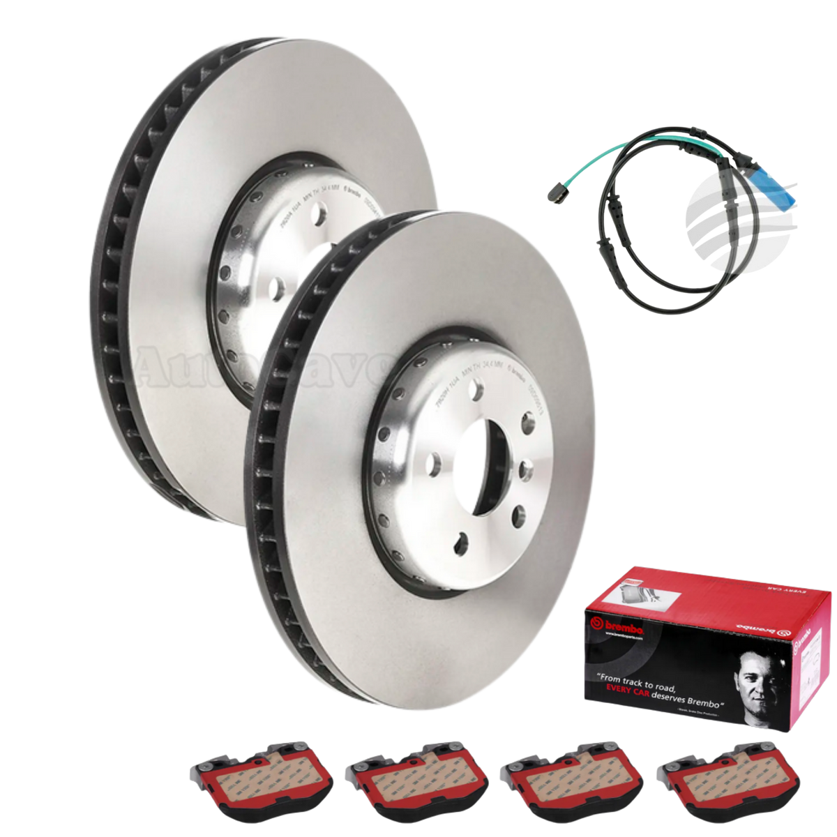 Front Brembo Brake Package 348mm BMW iX 21-25