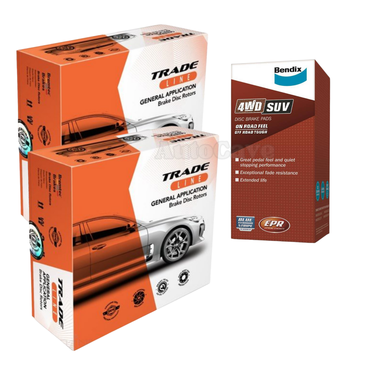 Holden Acadia Front Brake Package 2018-2020 Bendix Bremtec