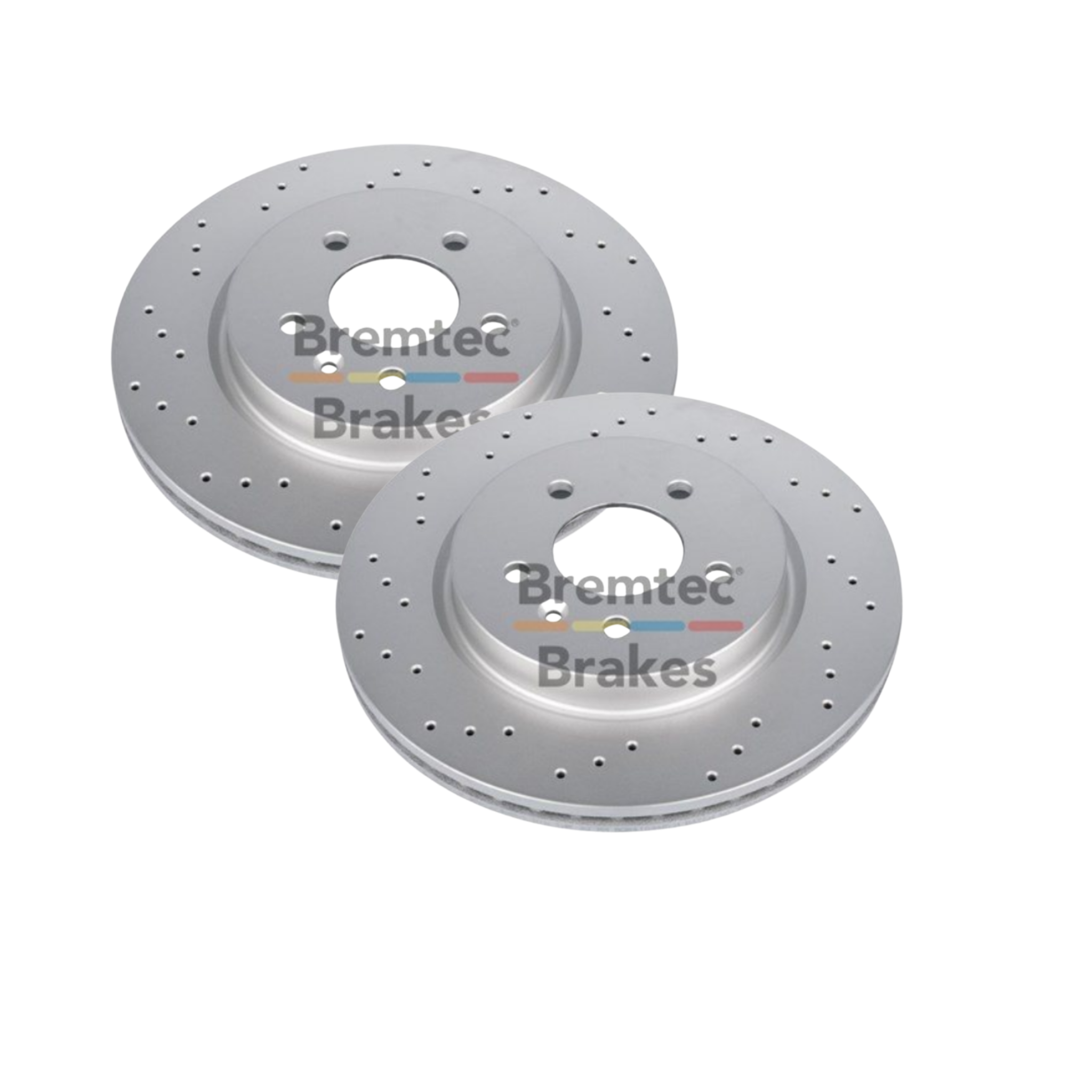 Rear Rotors Drilled Brake Holden Opel Astra VXR 315mm