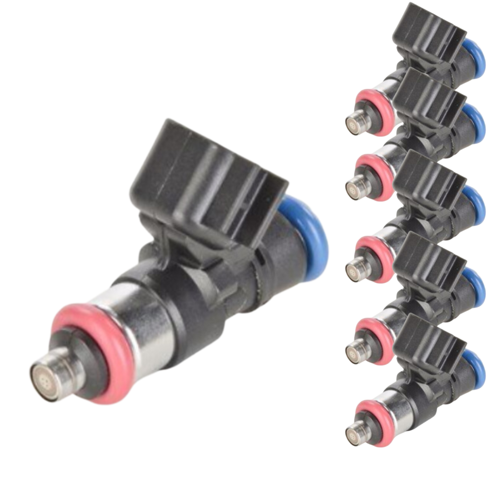 Set of 6 Bosch Fuel Injectors Mazda CX9 3.7 TB
