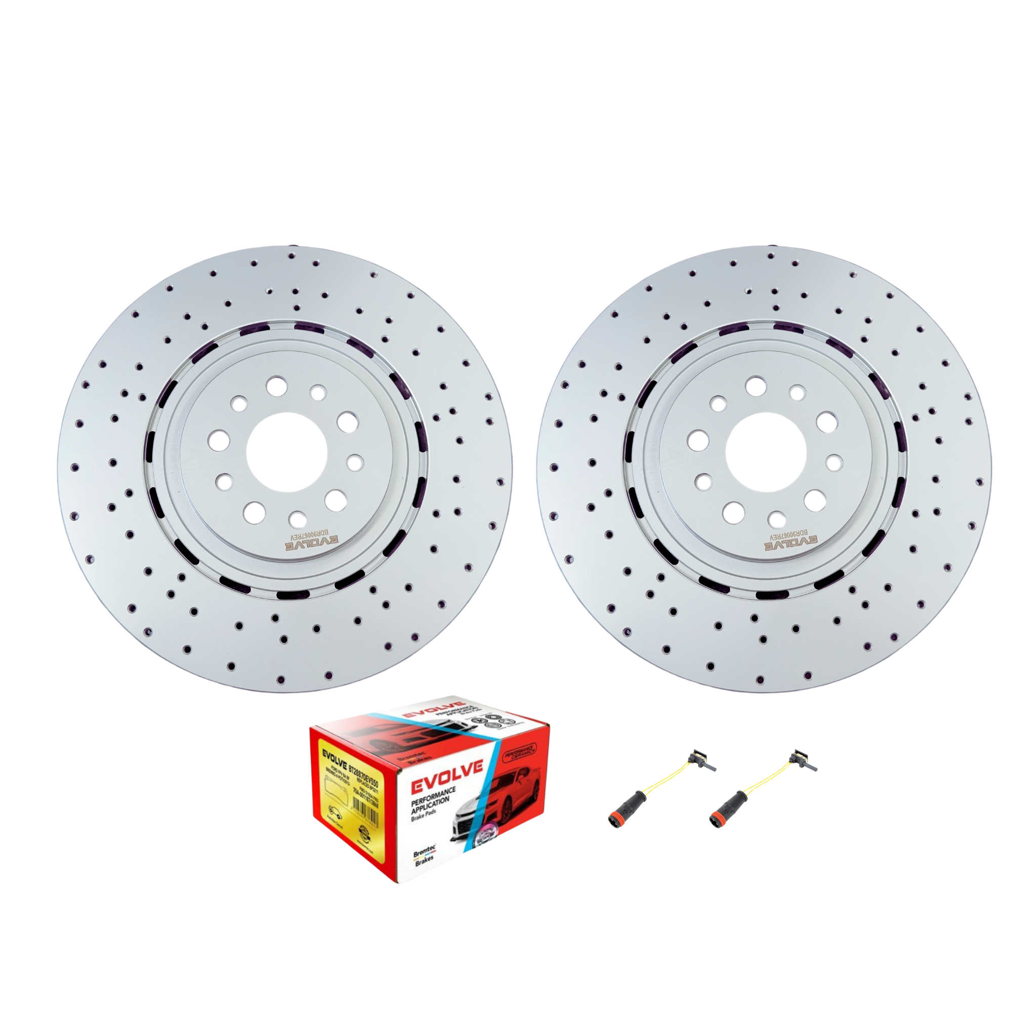 Maserati Levante S/GTS Front Drilled Brake Package 380mm (2017+)