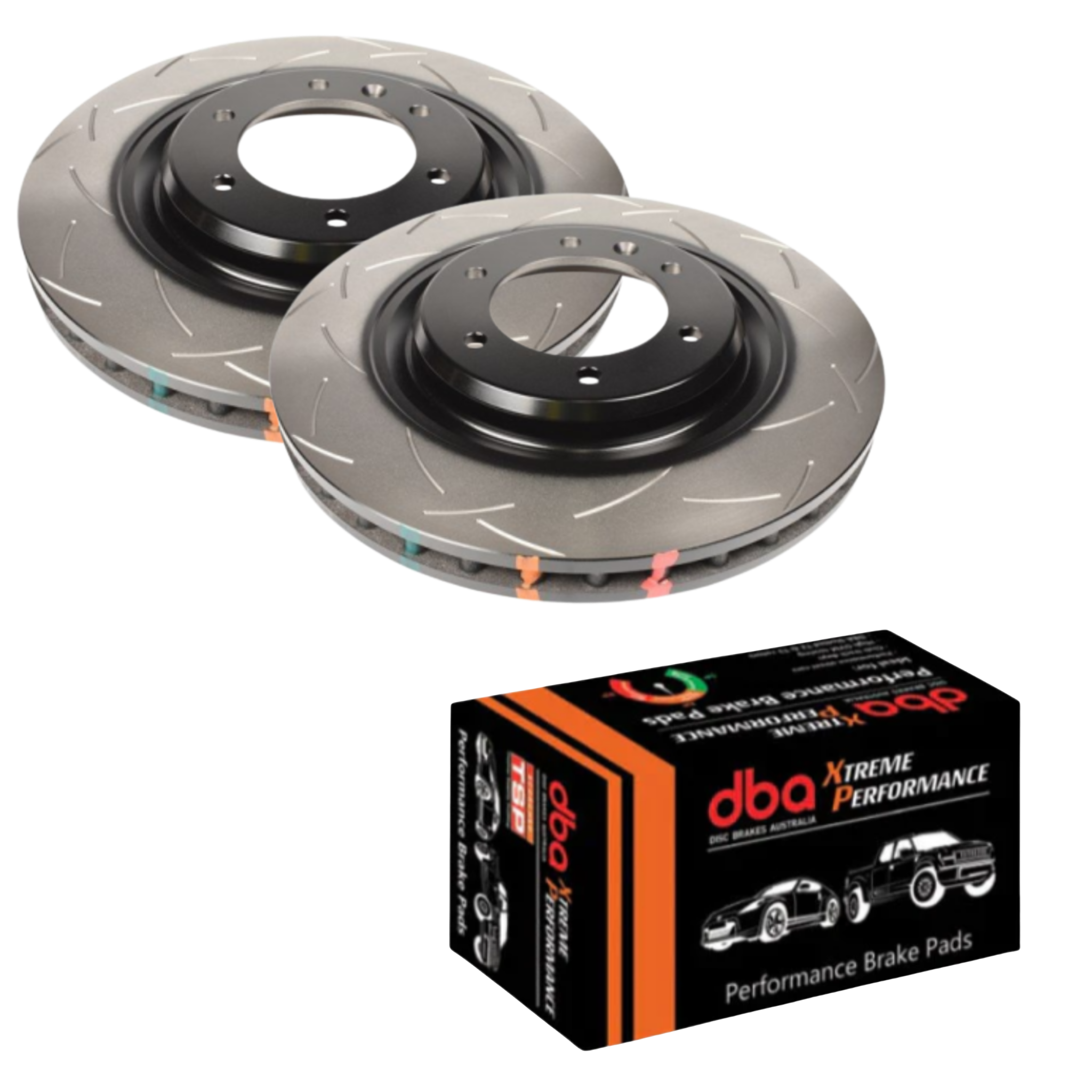 HSV Colorado Sportscat DBA Front T3 Slotted Brake Upgrade Heavy Duty