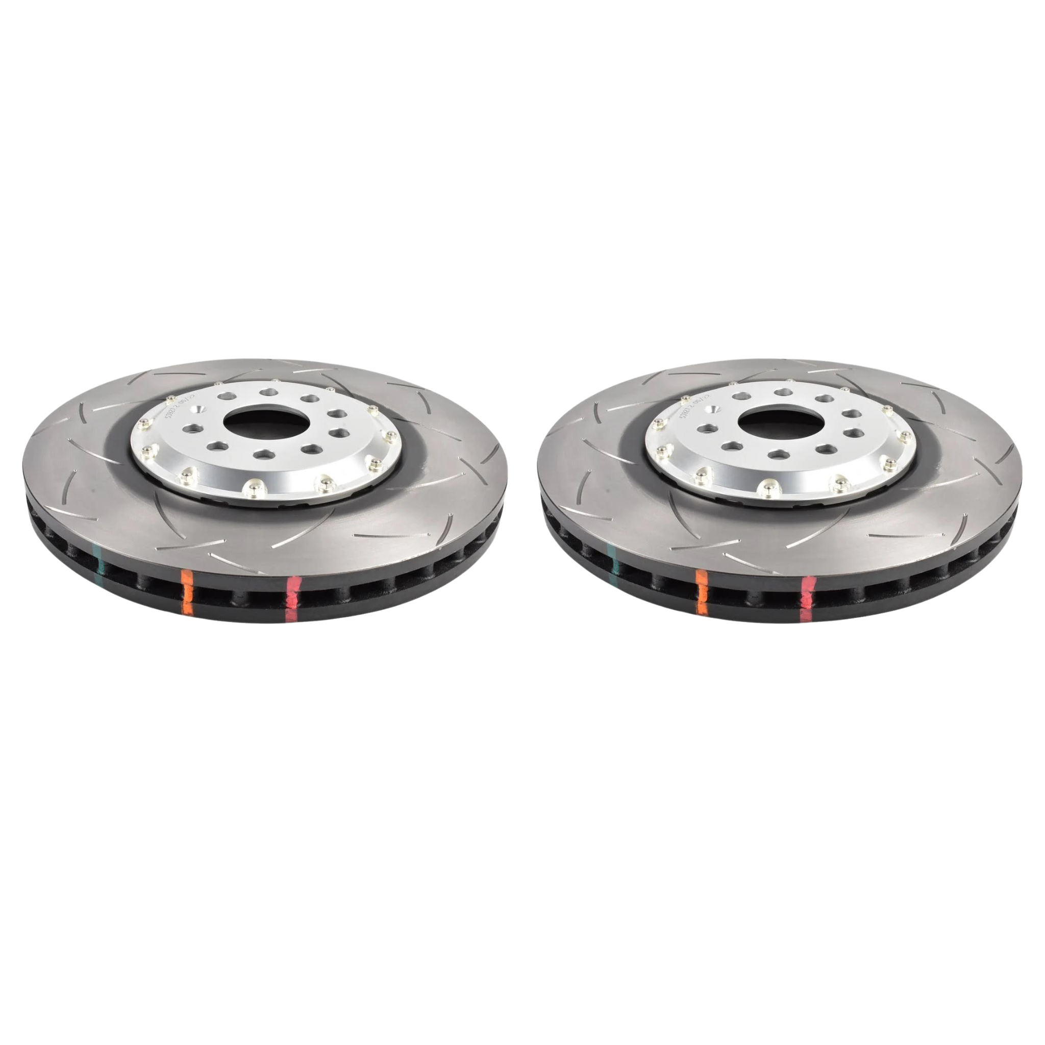 Golf R Mk8 DBA 5000 Series Slotted 2 Piece Front Rotor Pair DBA53927SLVS