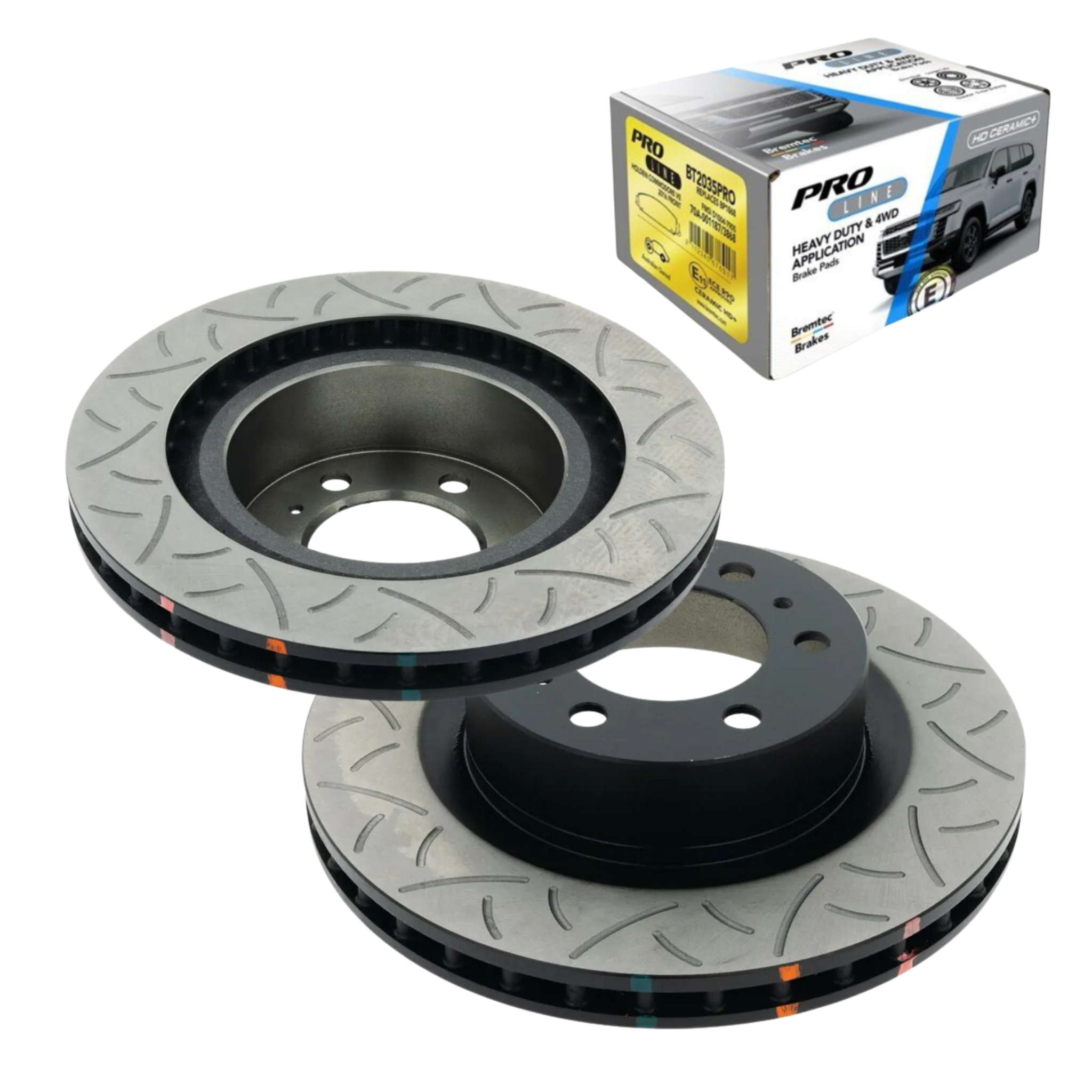 Toyota Landcruiser Prado 250 Series Heavy Duty Front Brake Upgrade package