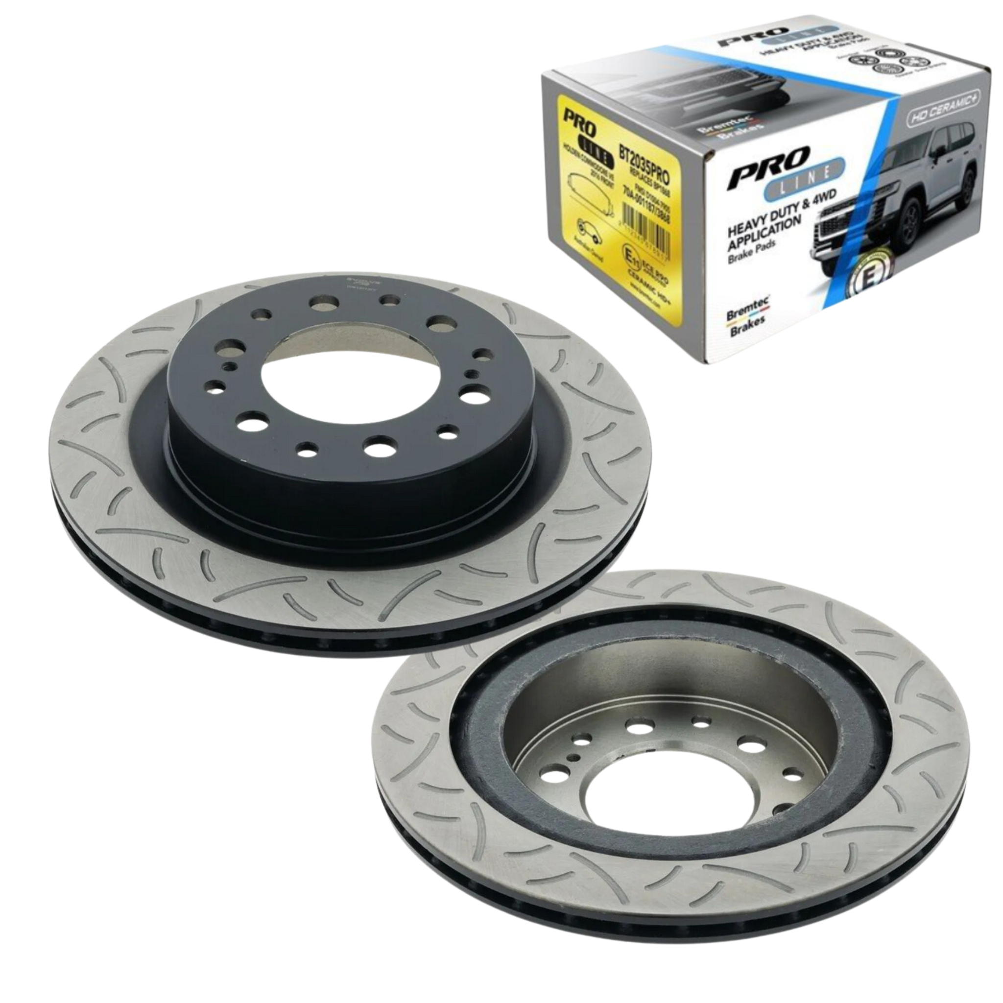 Toyota Landcruiser Prado 250 Series Heavy Duty Rear Brake Upgrade package