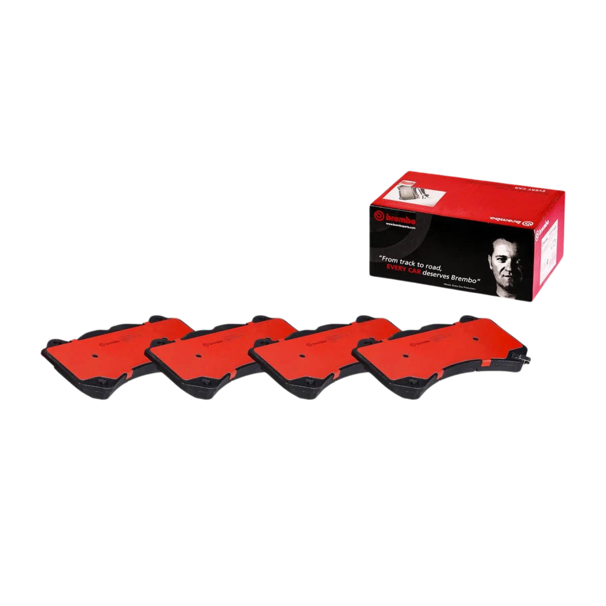 Brembo P37018N front brake pads for Nissan GTR R35, Camaro, Lexus LFA