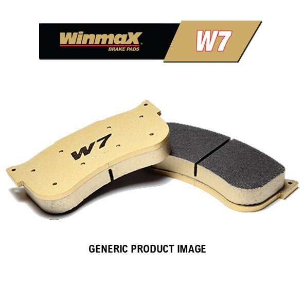 WinmaX W7 Race Brake Pads Brembo 6 pot GT Performance caliper RD57
