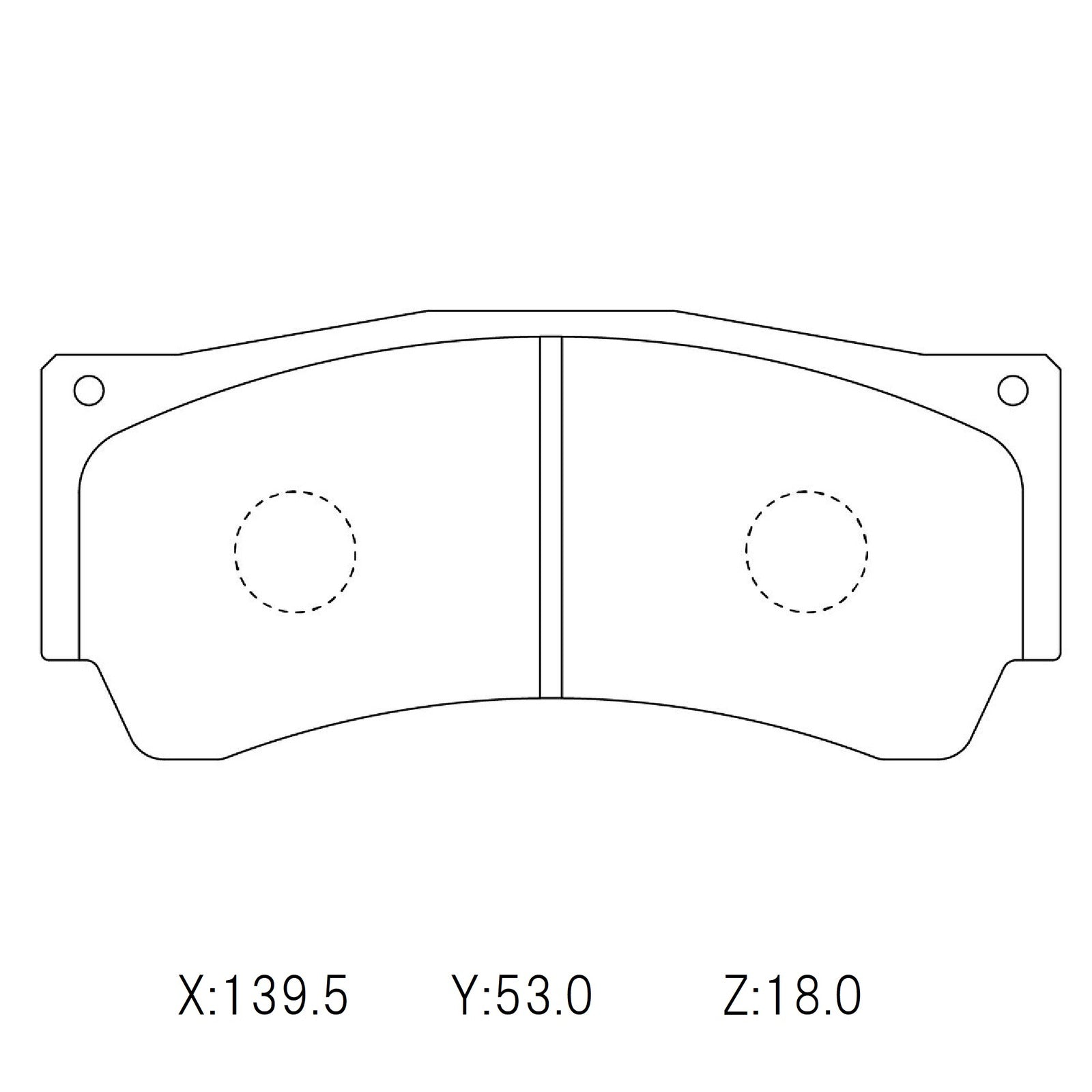 WinmaX W6.5 Race Brake Pads Endless 6-pot