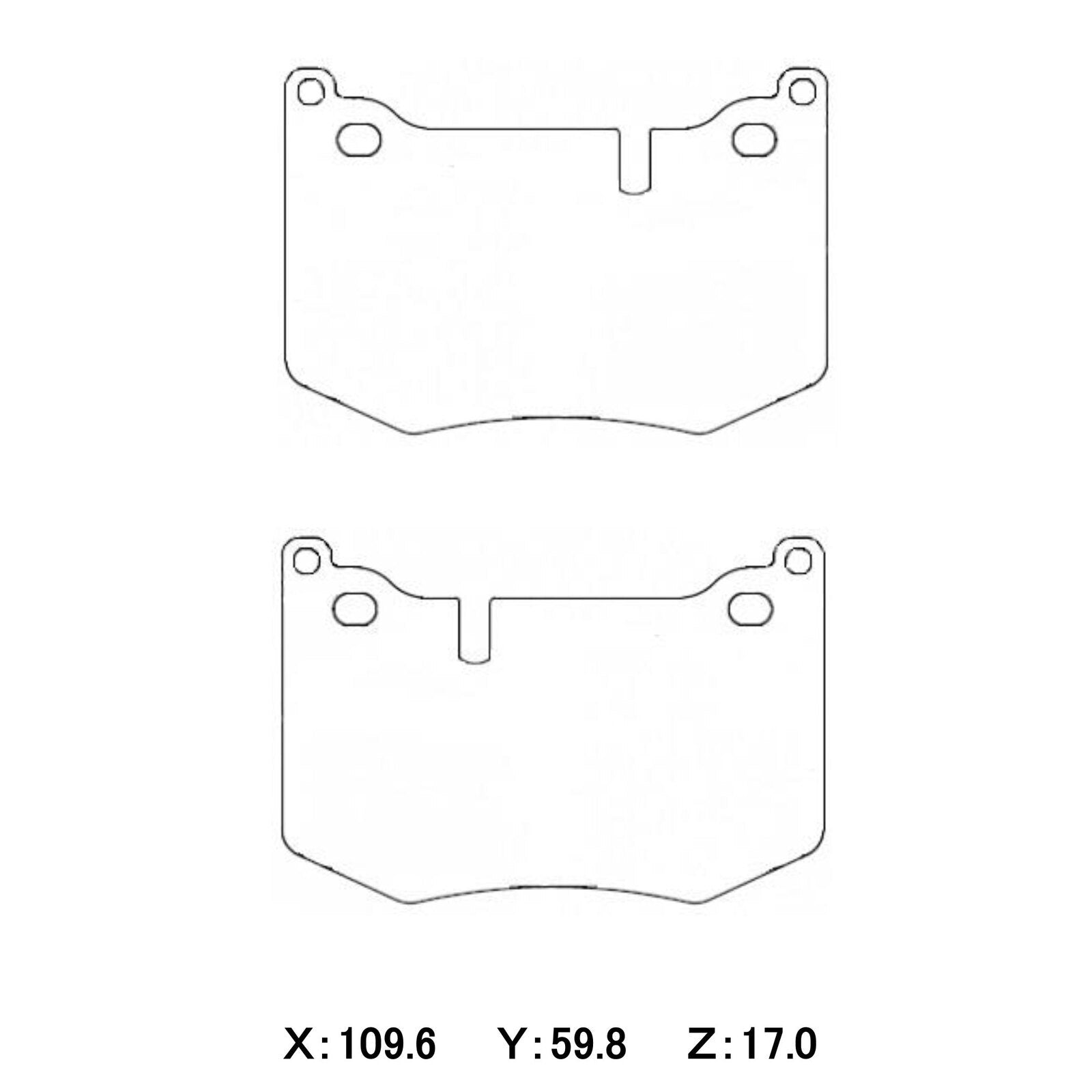 WinmaX W2 Street Performance Brake Pads Lexus RCStreet Performance Brake PadsF / GSStreet Performance Brake PadsF