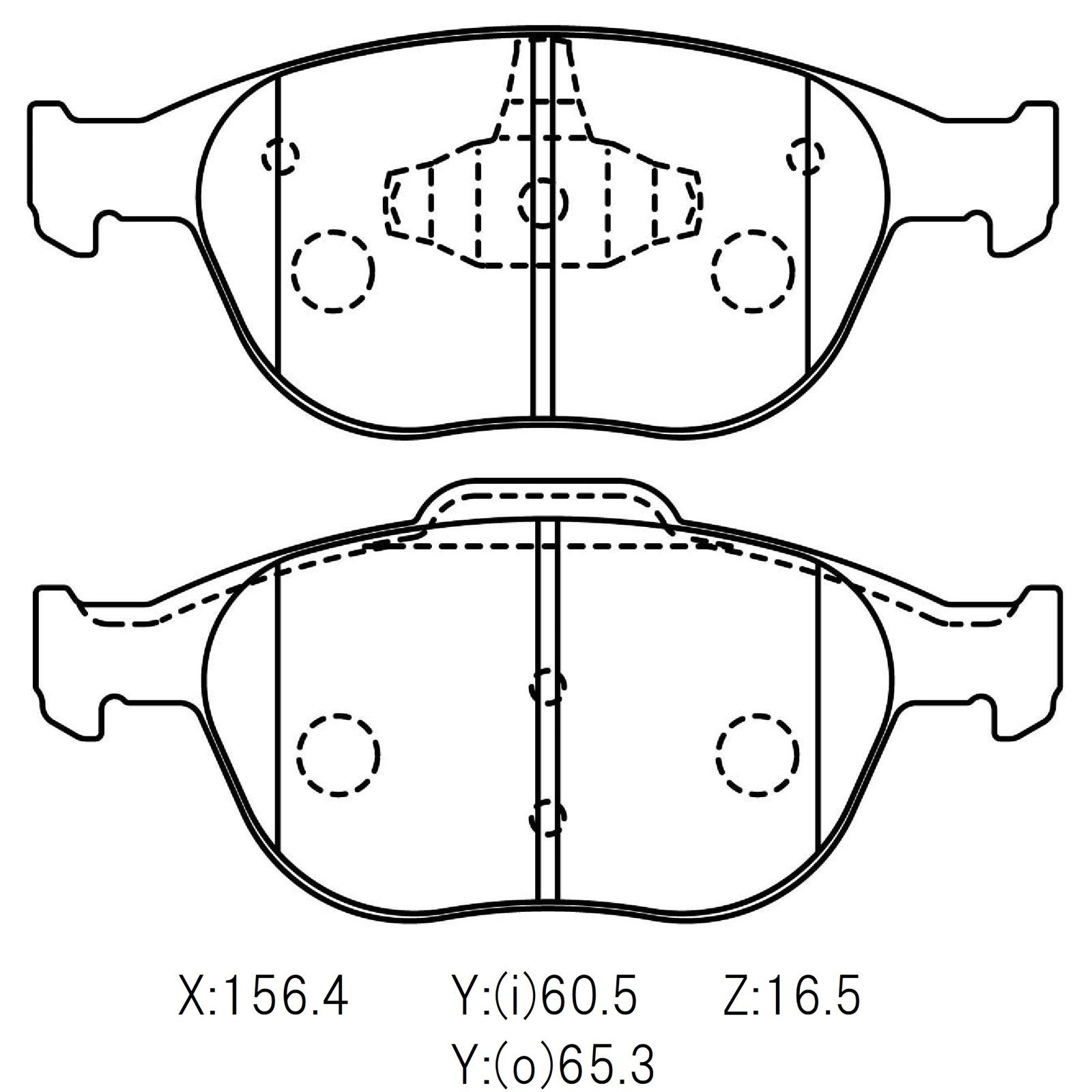 WinmaX W4 Performance Trackday Brake Pads Ford Fiesta 2001