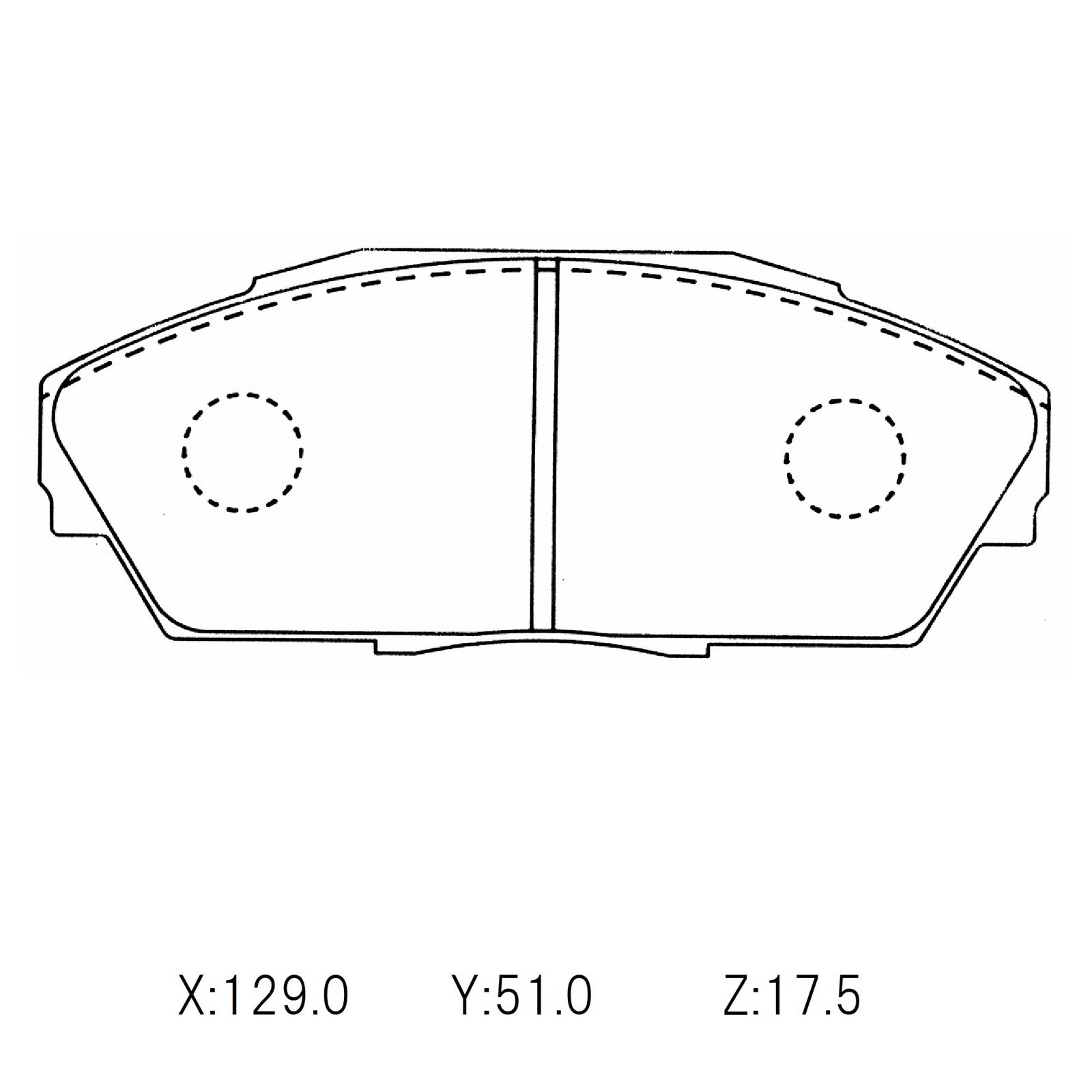 WinmaX W5 Performance Trackday Brake Pads Honda Integra