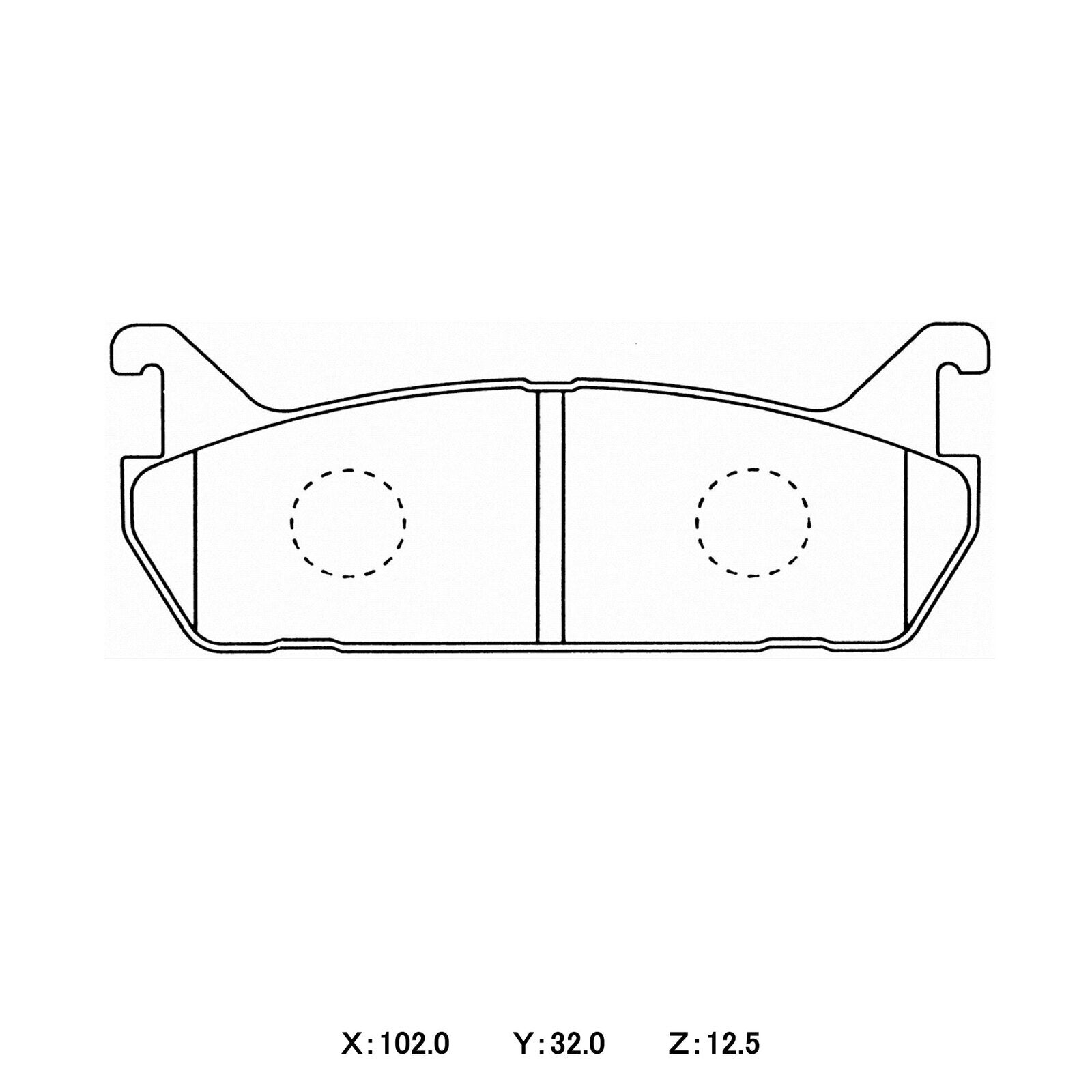 WinmaX W6.5 Race Brake Pads MAZDA MX5 (NA6)