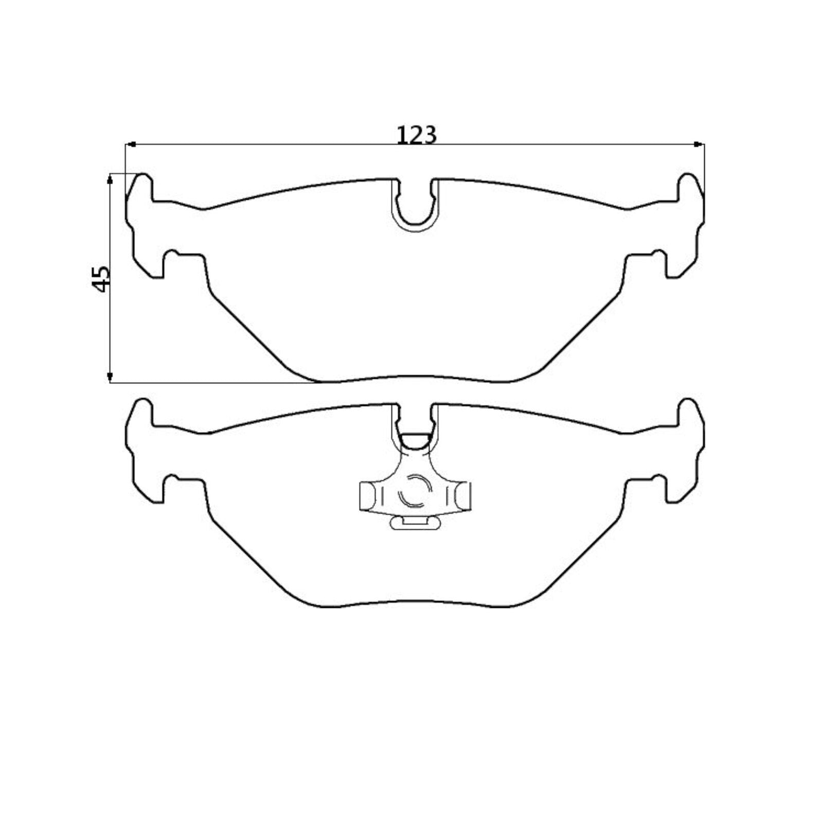 WinmaX W3 Performance Trackday Brake Pads BMW 3 series (E36)