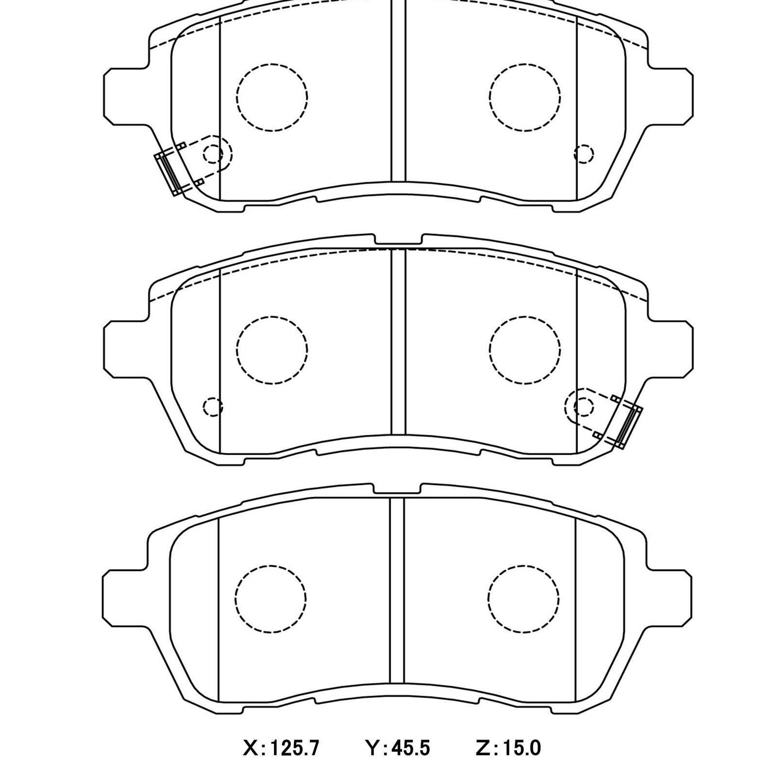WinmaX W6.5 Race Brake Pads SUZUKI SWIFT IV 2010