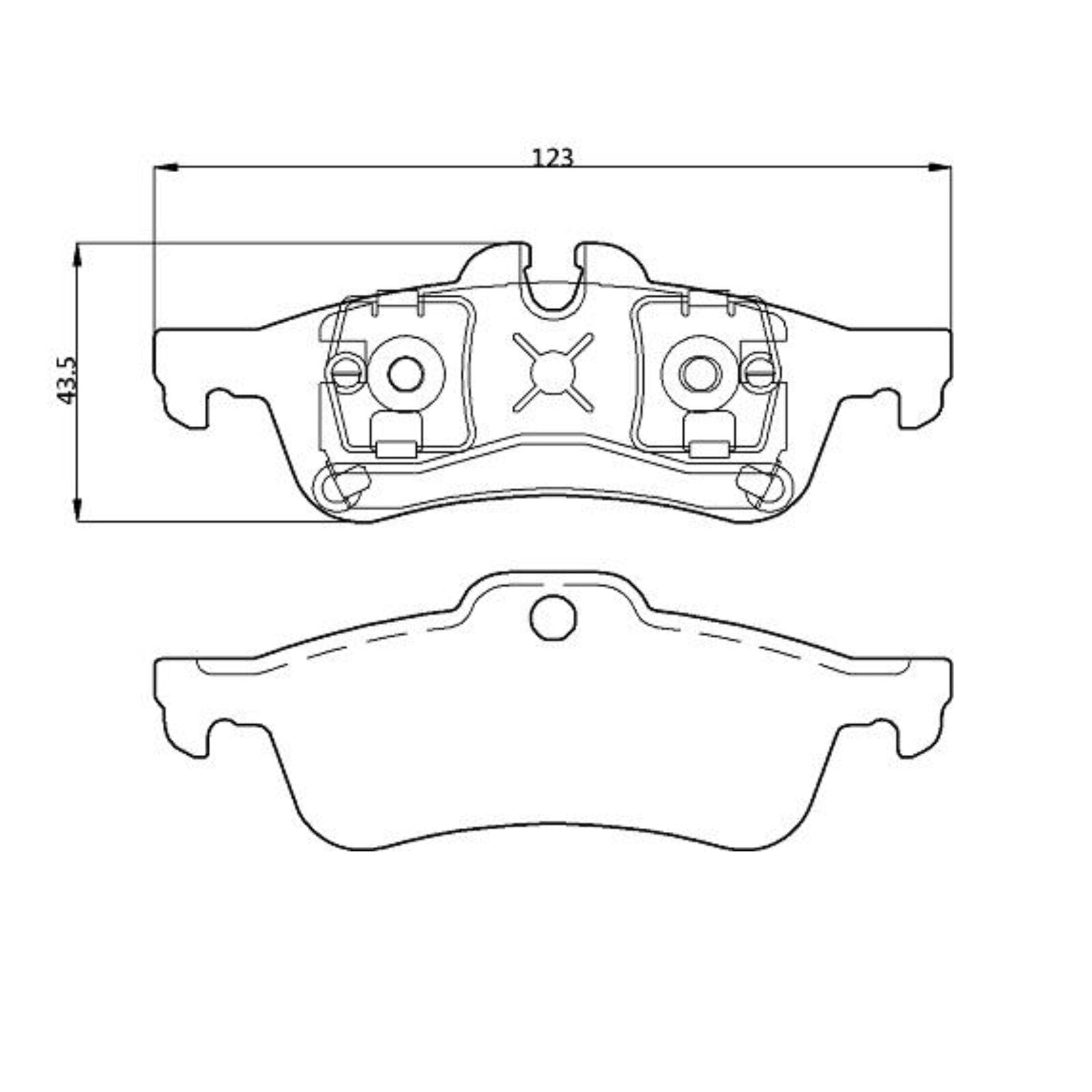 WinmaX W3 Performance Trackday Brake Pads Mini One / JCW / Cooper (R53)
