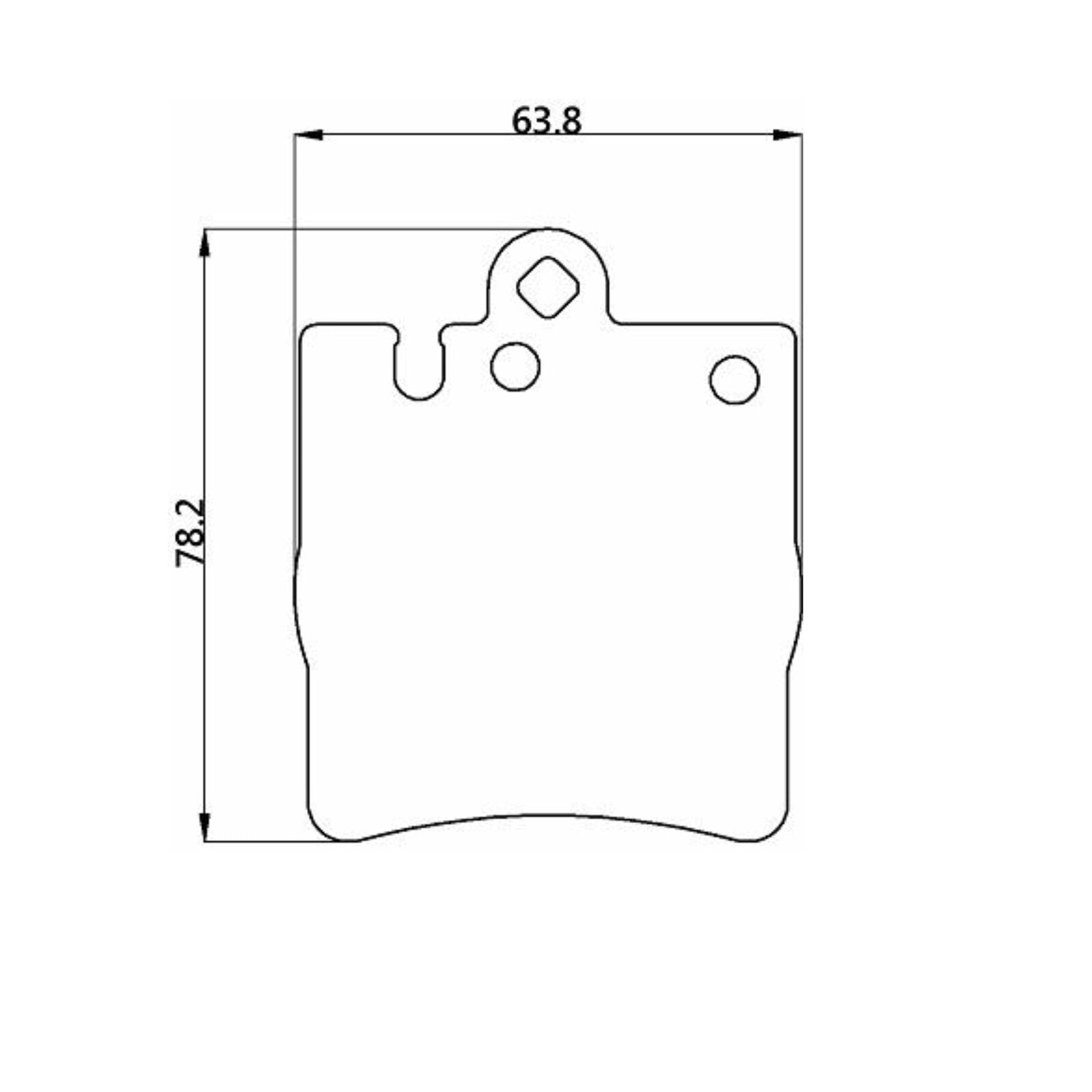 WinmaX W5 Performance Trackday Brake Pads Mercedes C230 Kompressor