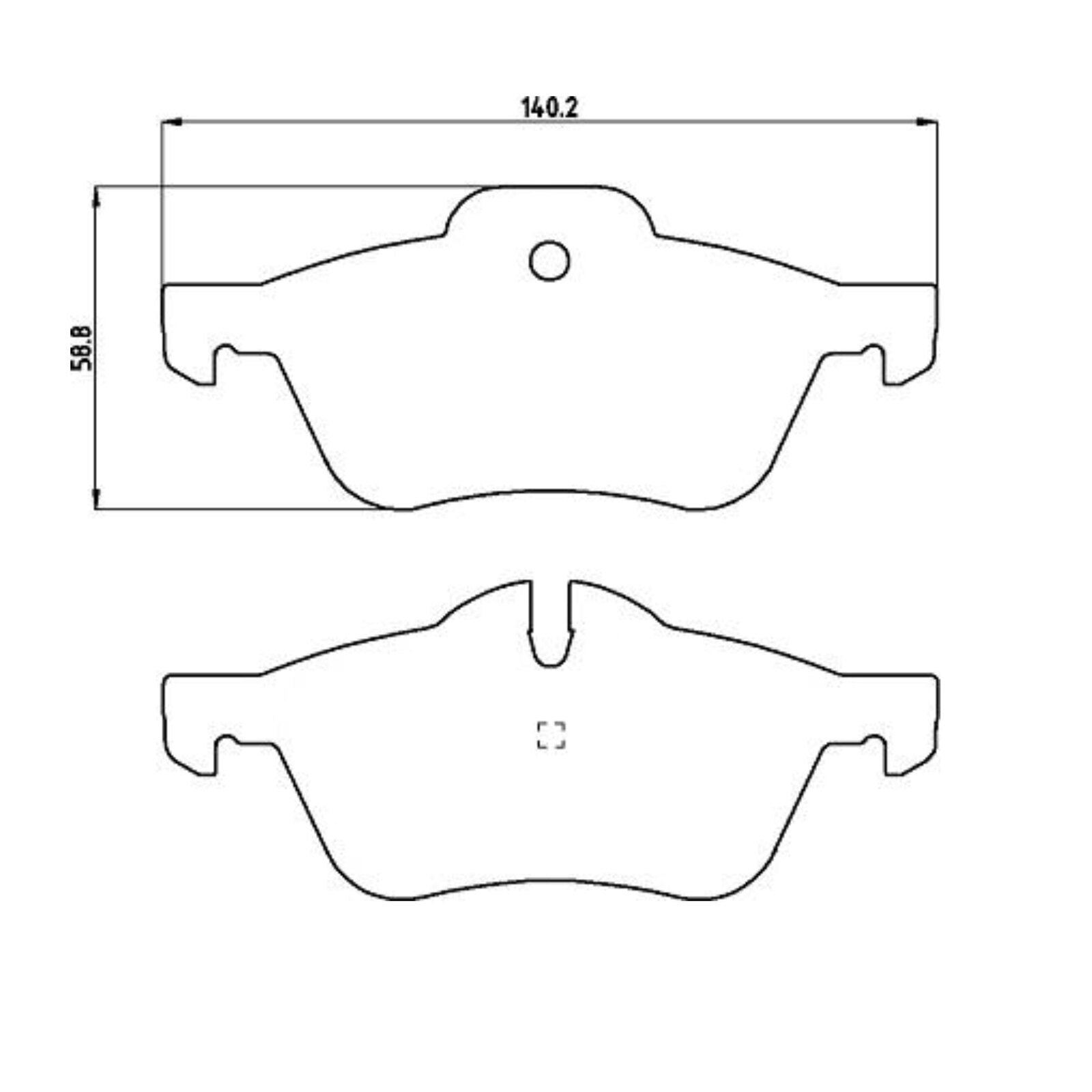 WinmaX W1 Street Performance Brake Pads Mini One / Cooper (R53)