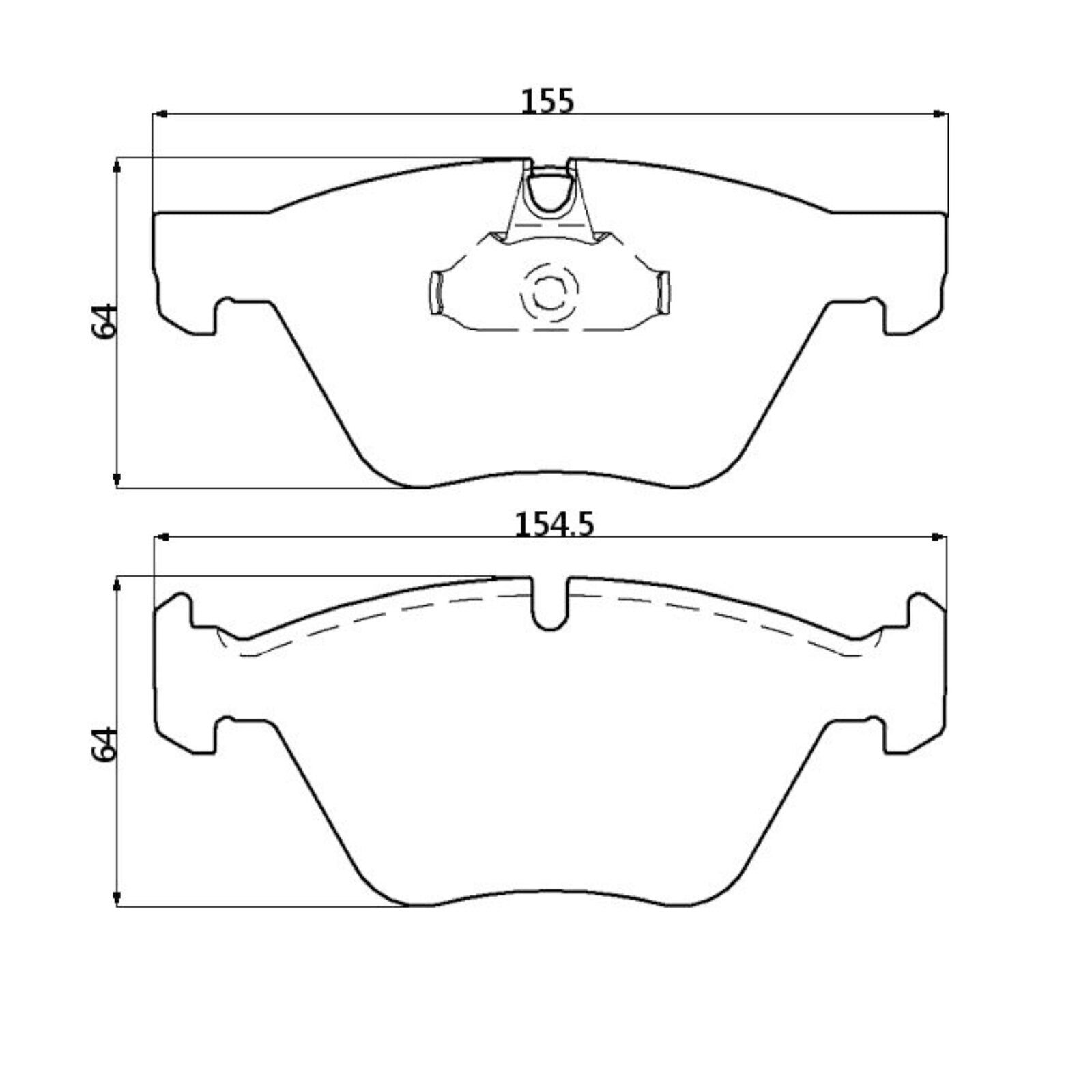 WinmaX W6.5 Race Brake Pads BMW 3 Series E92 320i/325i