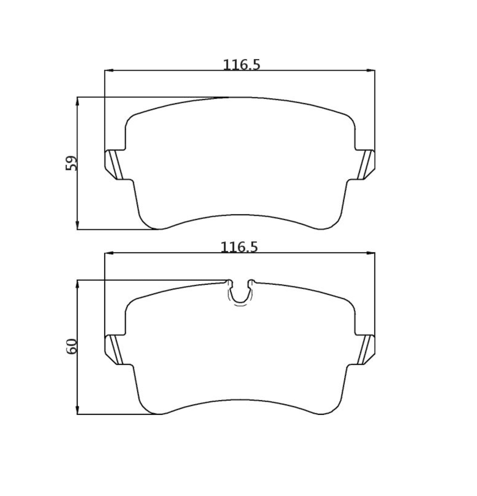 WinmaX W3 Performance Trackday Brake Pads Audi A4 (8K_) REAR