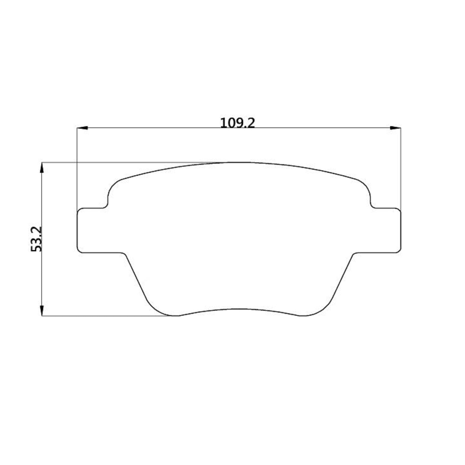 WinmaX W3 Performance Trackday Brake Pads VW Golf Mk6 / Audi A3