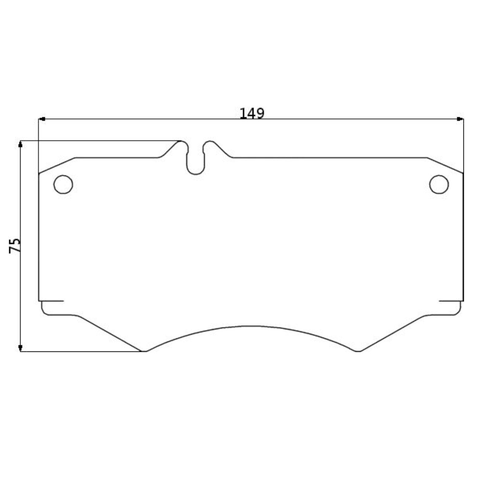WinmaX W5 Performance Trackday Brake Pads Tarox 10