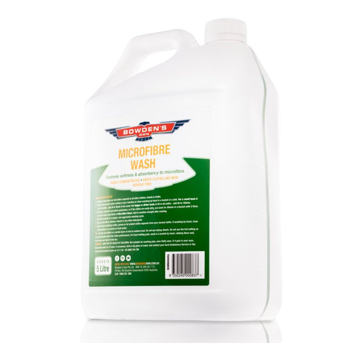 Bowden's Own Microfibre Wash 5L