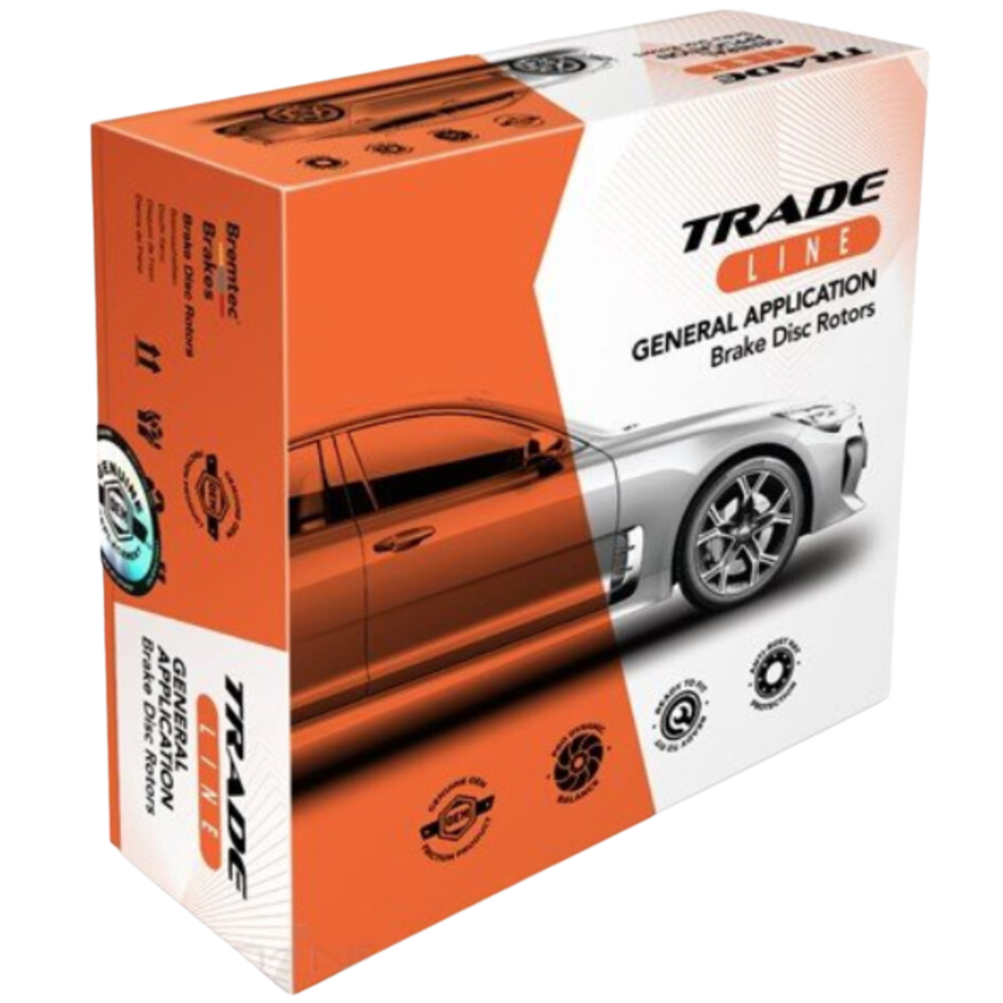 Pair Front Brake Disc Rotors XTrail Koleos 7 Seater Bremtec