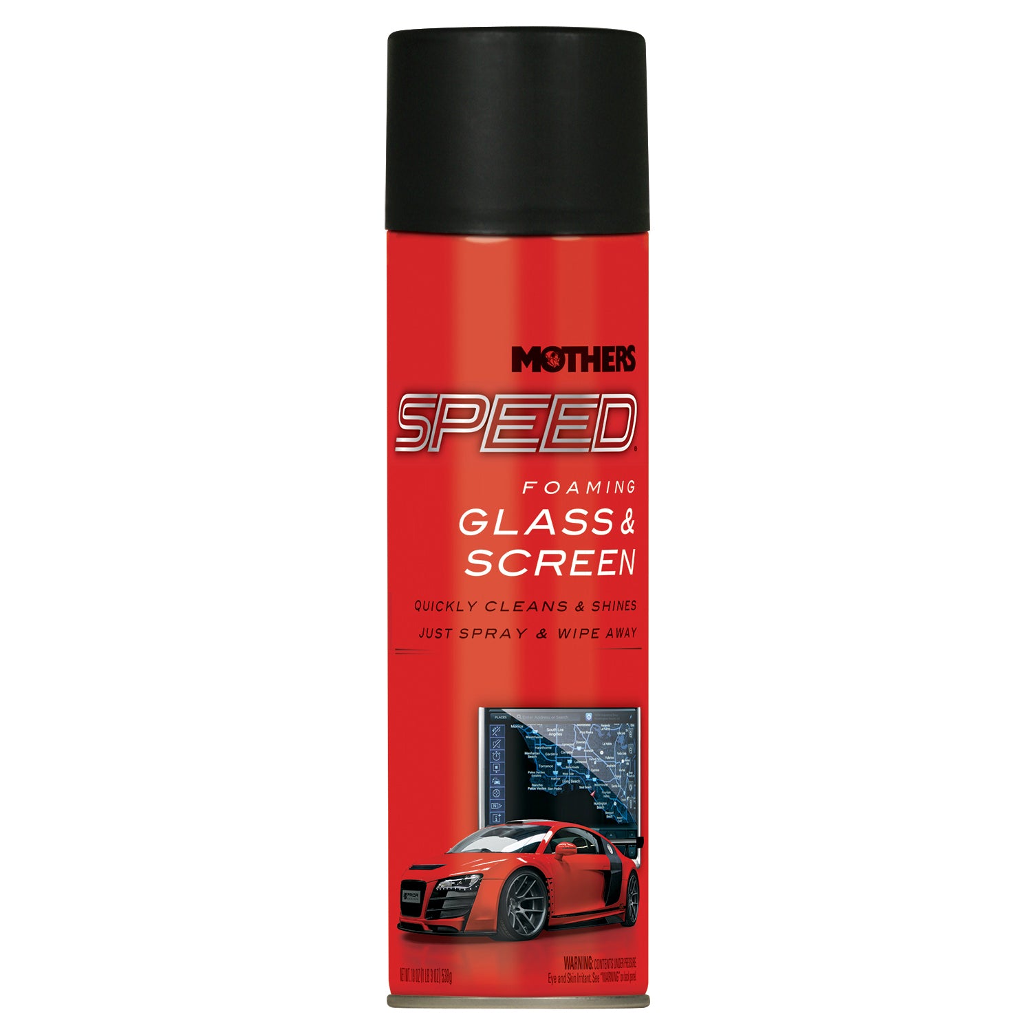 Mothers Speed Foaming Glass & Screen Cleaner 425g - 6616619