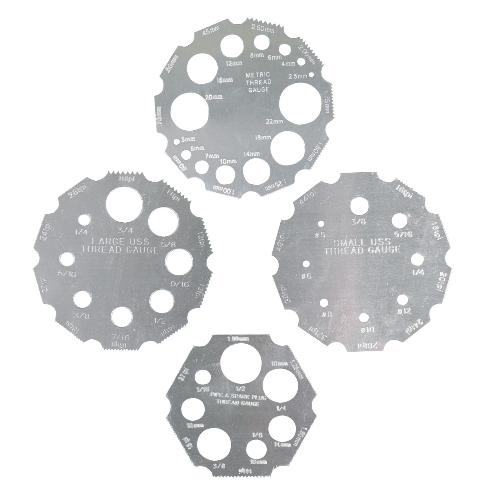 Toledo Universal Thread Gauge Set