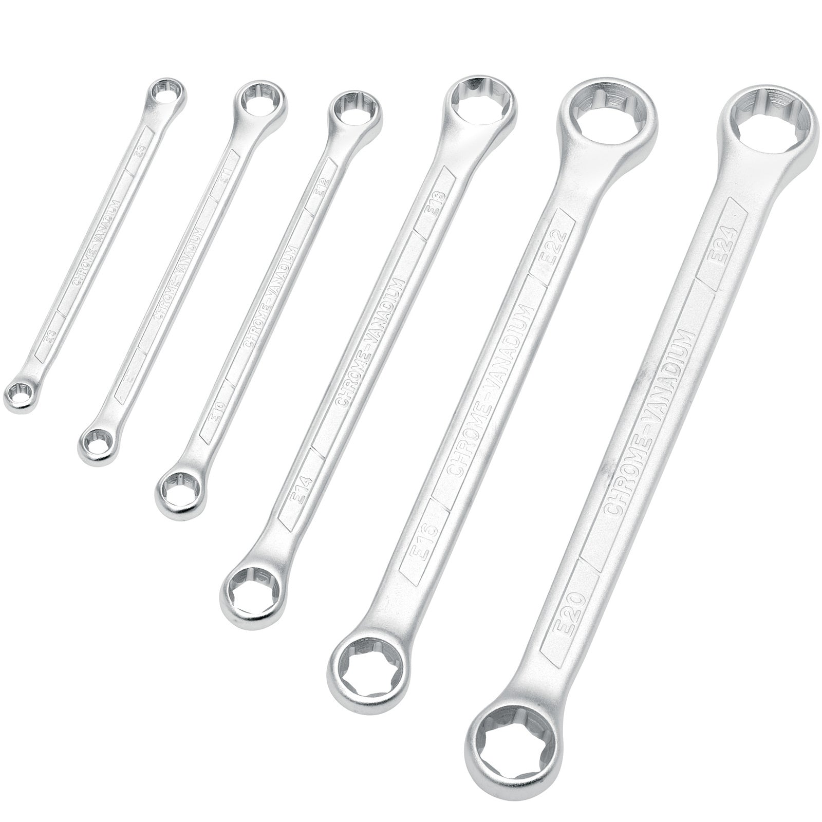 Six Point Spanner Wrench Set 6 Toledo Piece 301166