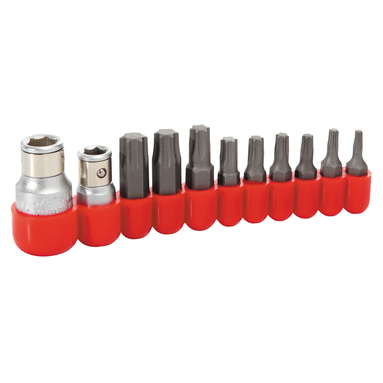 Toledo 6Pt Screw Bit Set Hex 11 Piece