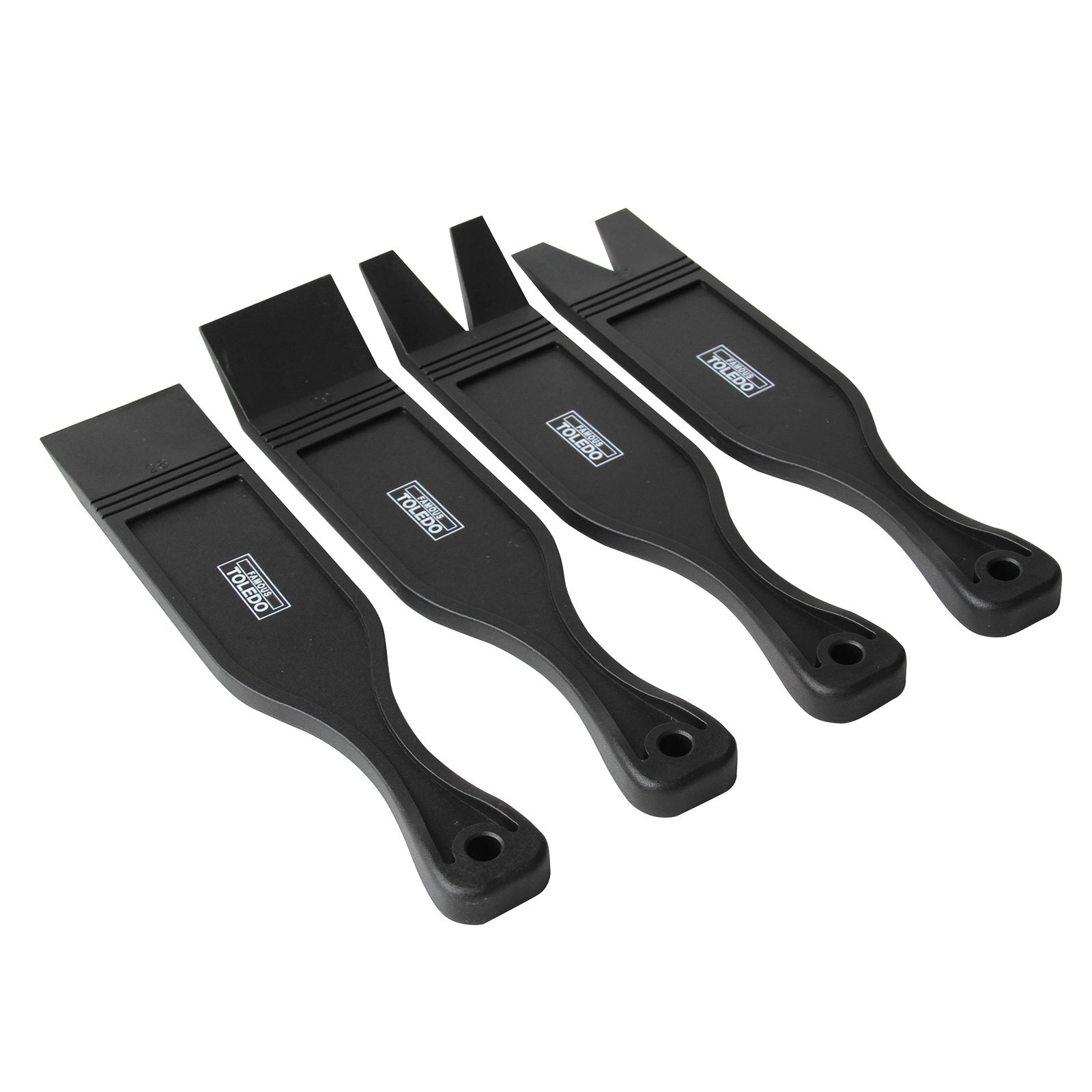 Toledo Scraper Set 4 Piece Nylon