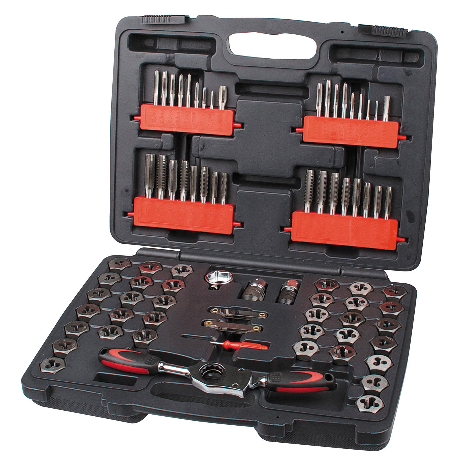 Toledo Tap & Die W/Ratchet Master 75 Piece